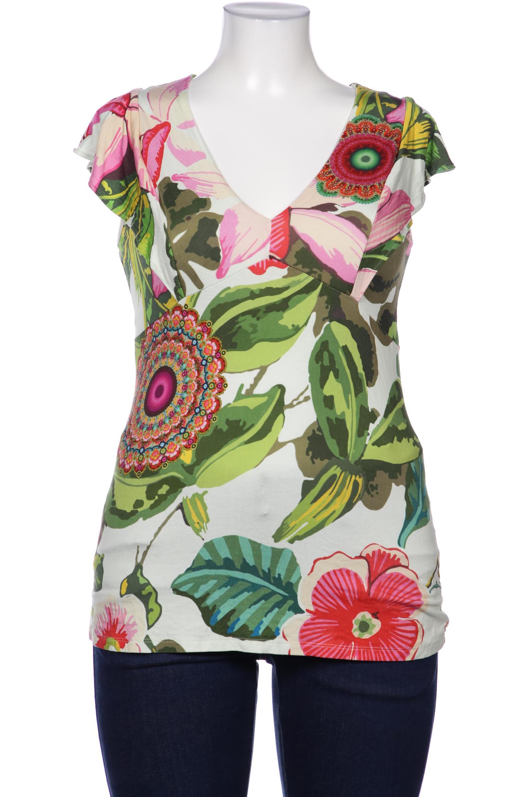 

Desigual Damen T-Shirt, mehrfarbig, Gr. 44