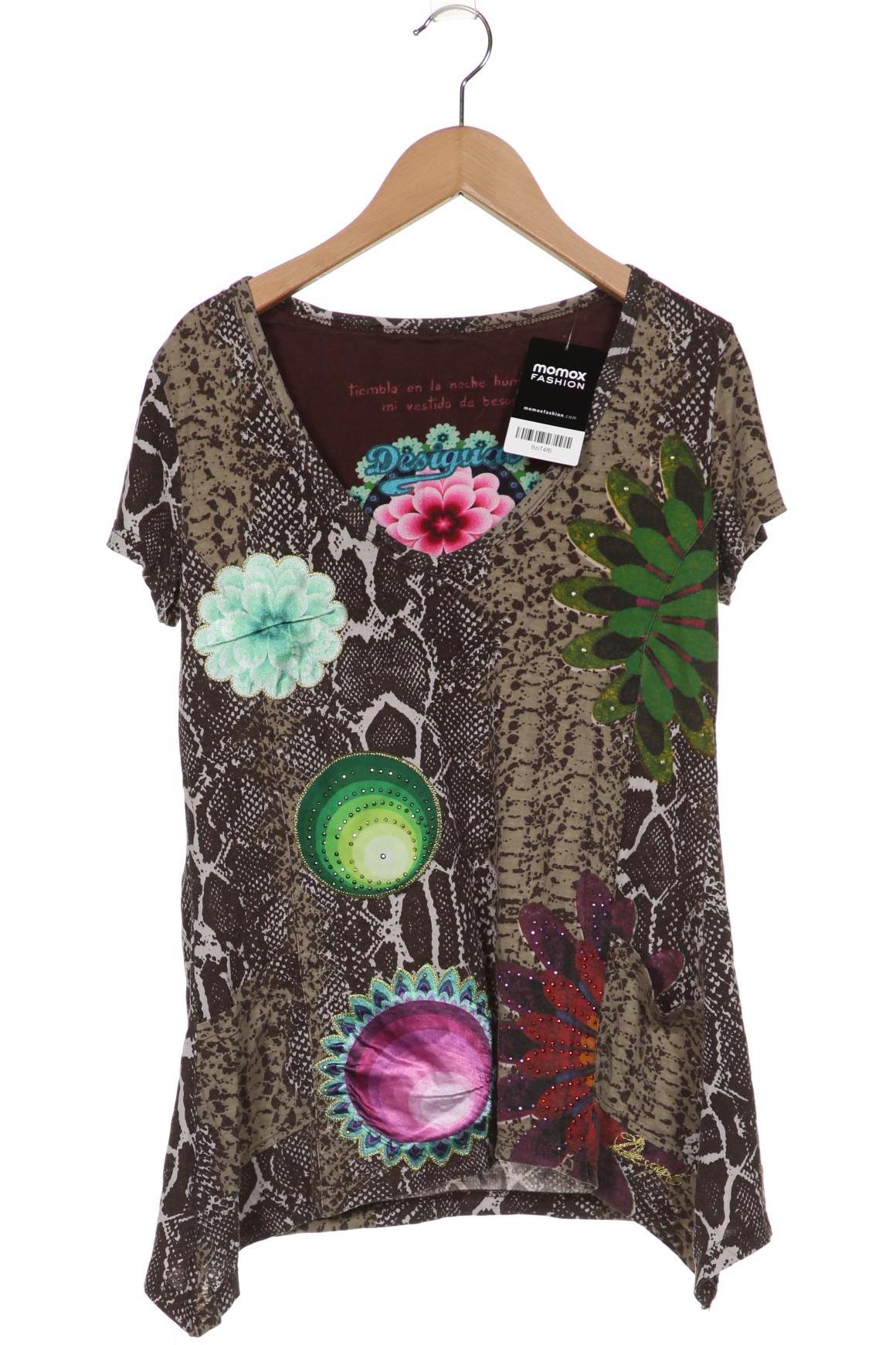 

Desigual Damen T-Shirt, braun