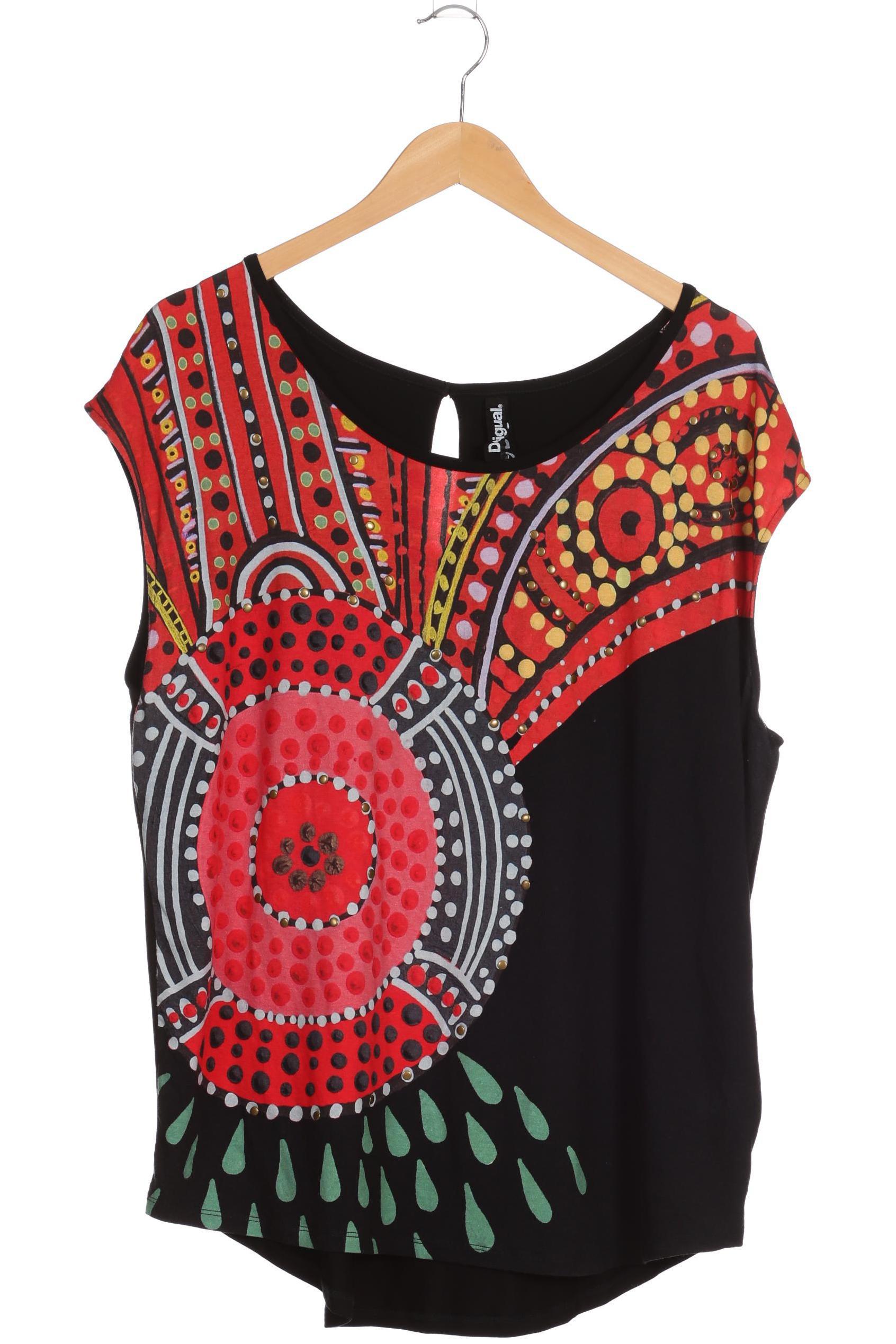 

Desigual Damen T-Shirt, schwarz, Gr.