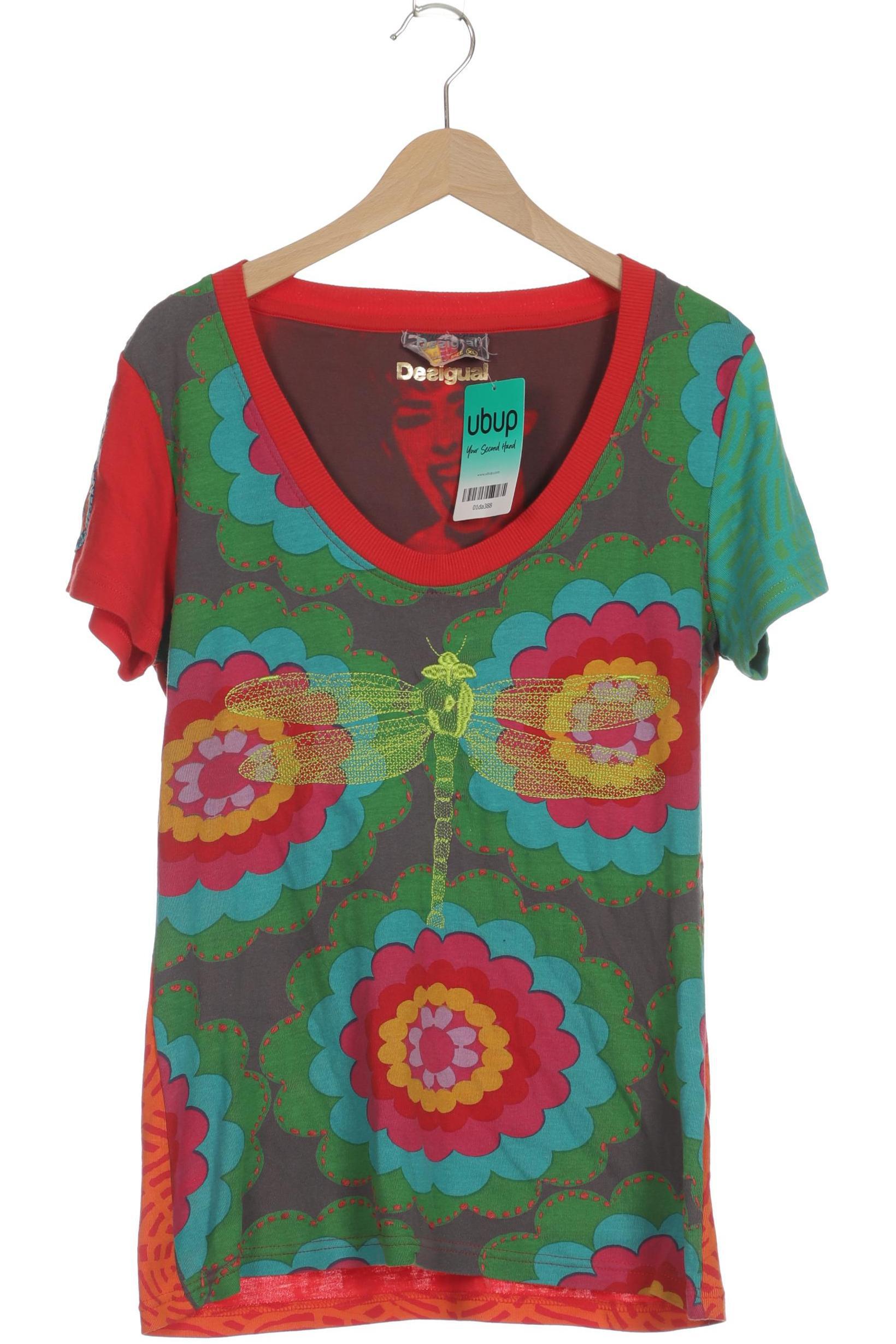 

Desigual Damen T-Shirt, grün, Gr.