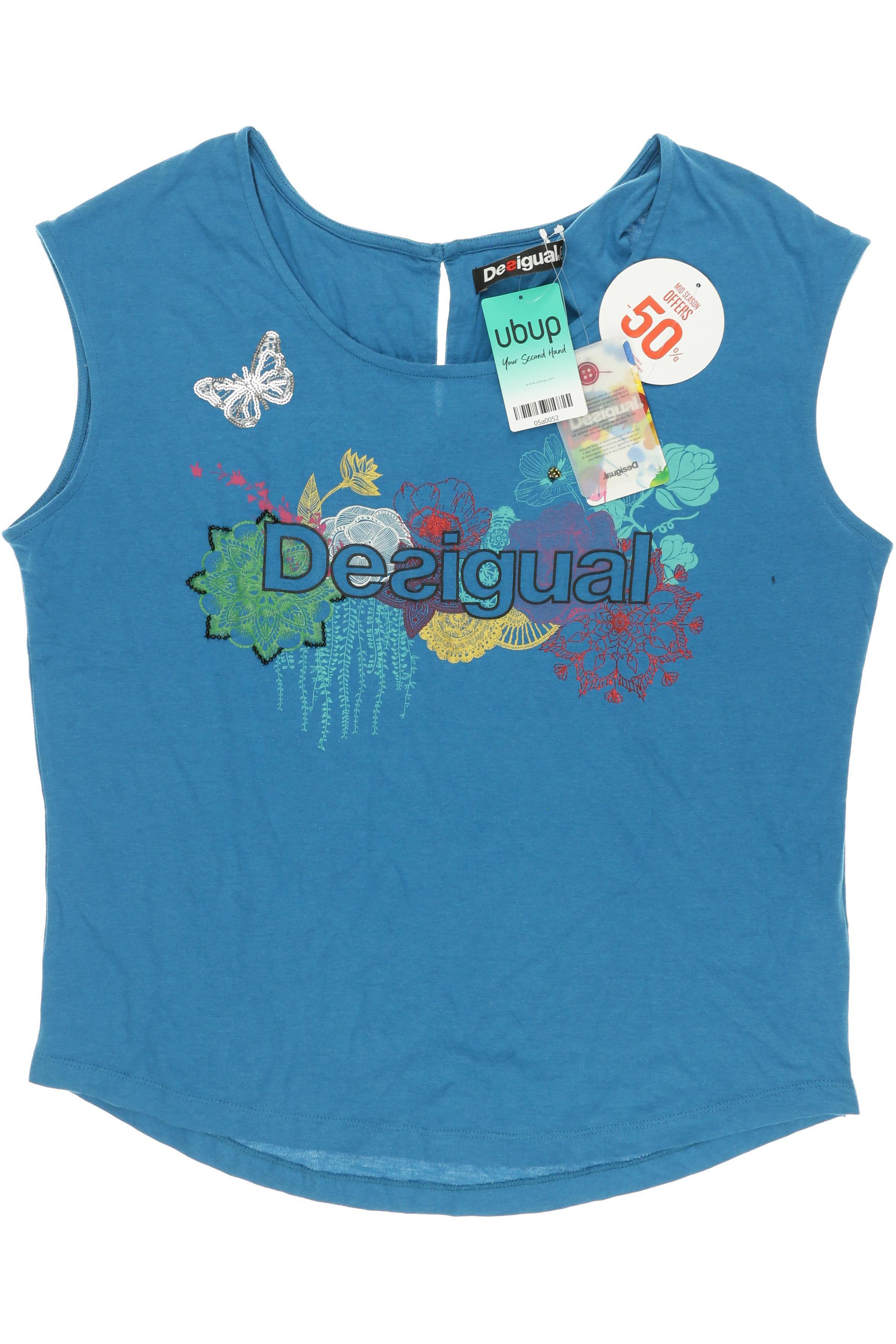

Desigual Damen T-Shirt, türkis, Gr.