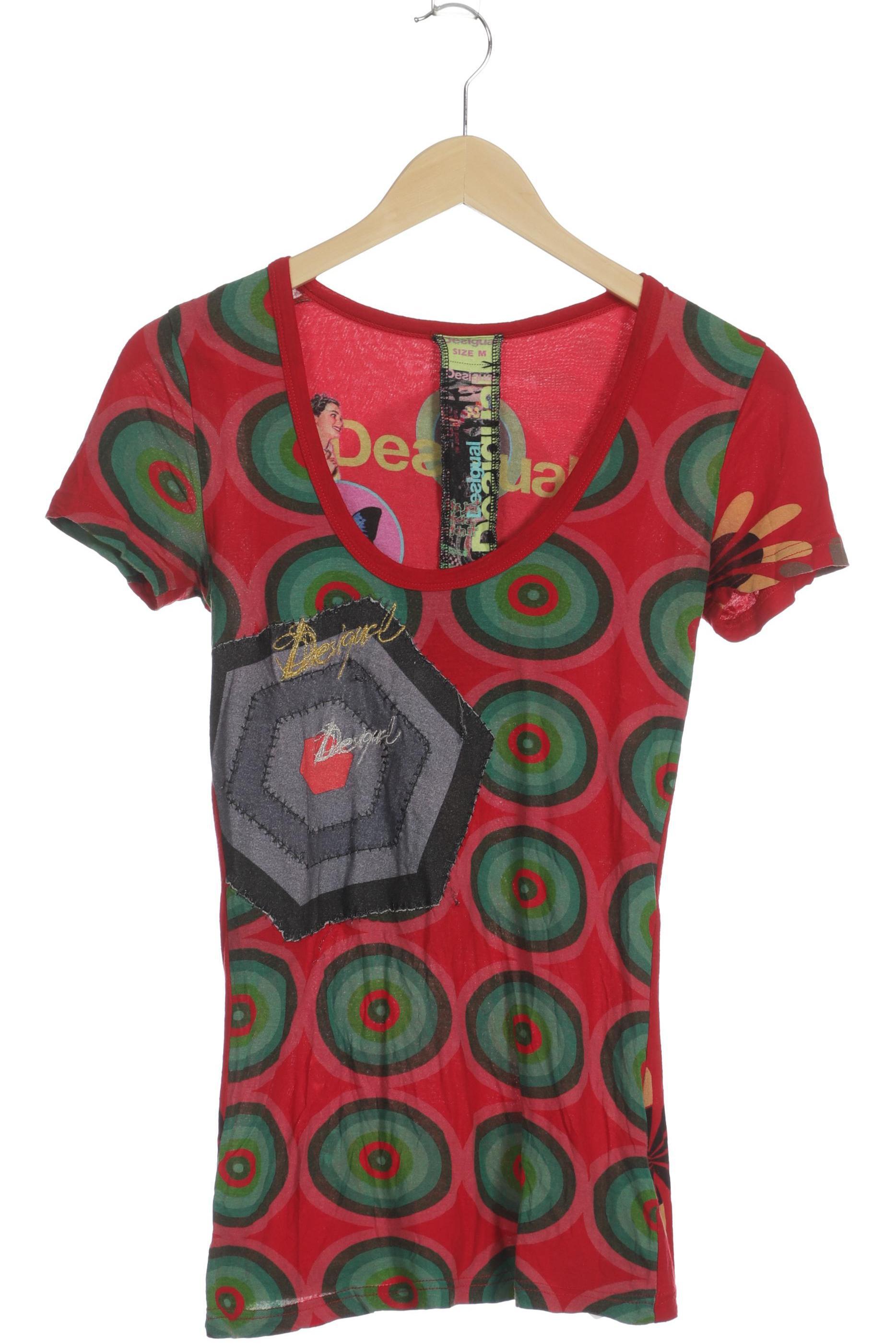 

Desigual Damen T-Shirt, rot, Gr.