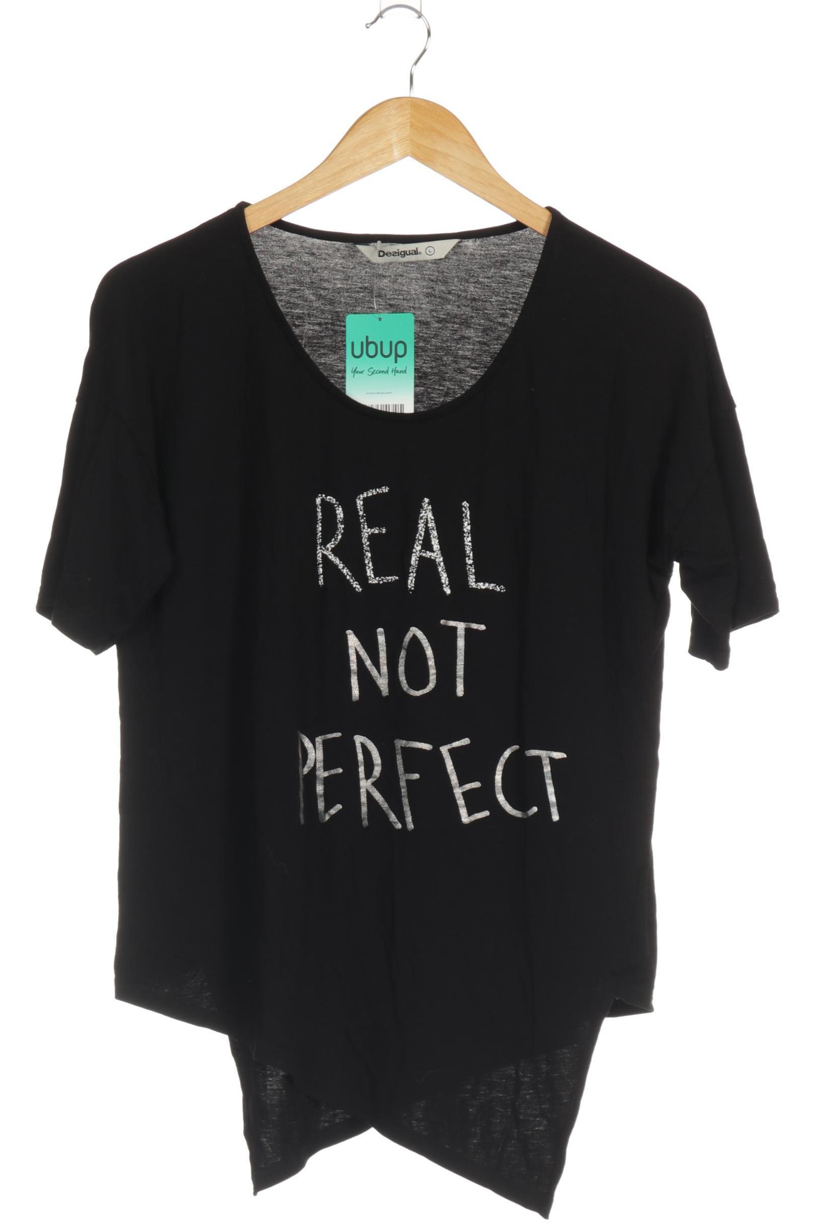 

Desigual Damen T-Shirt, schwarz, Gr.