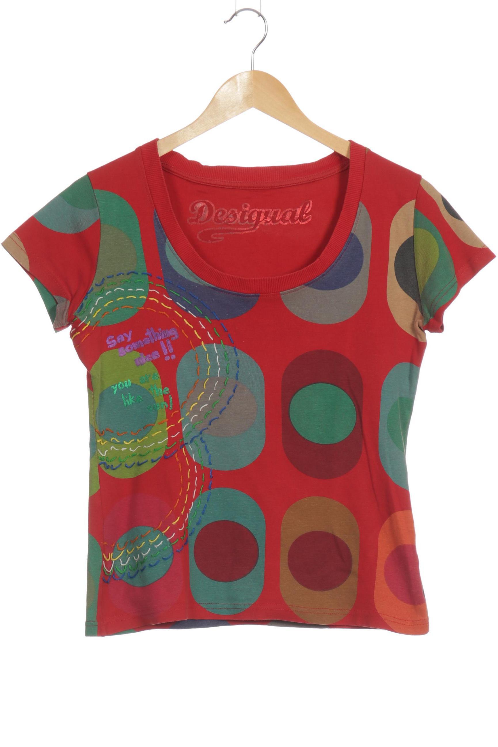 

Desigual Damen T-Shirt, rot, Gr.