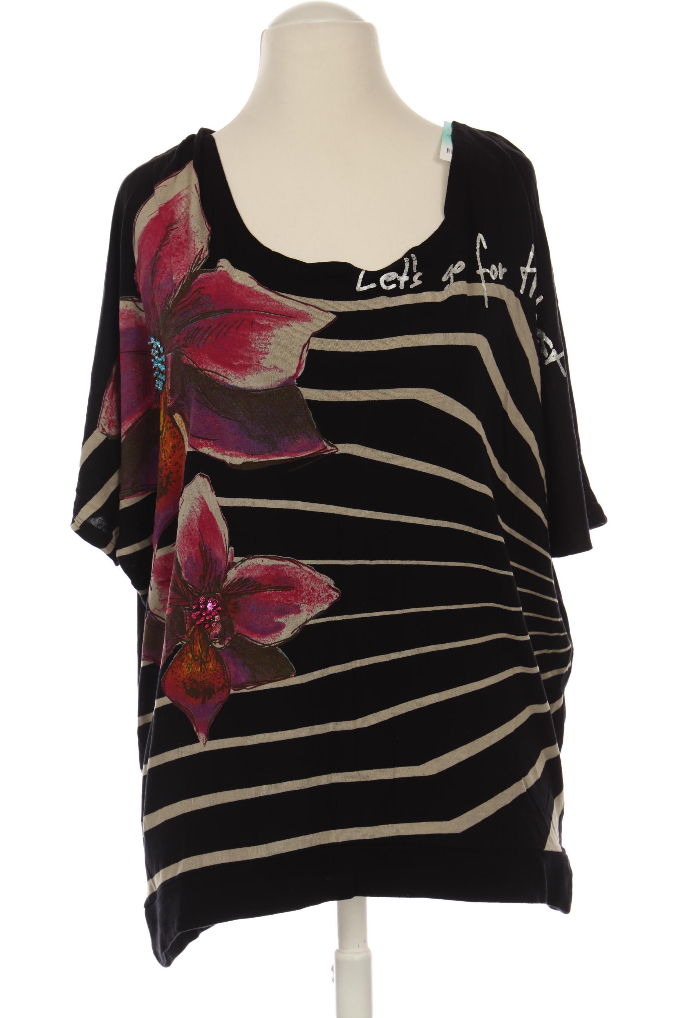 

Desigual Damen T-Shirt, schwarz, Gr.