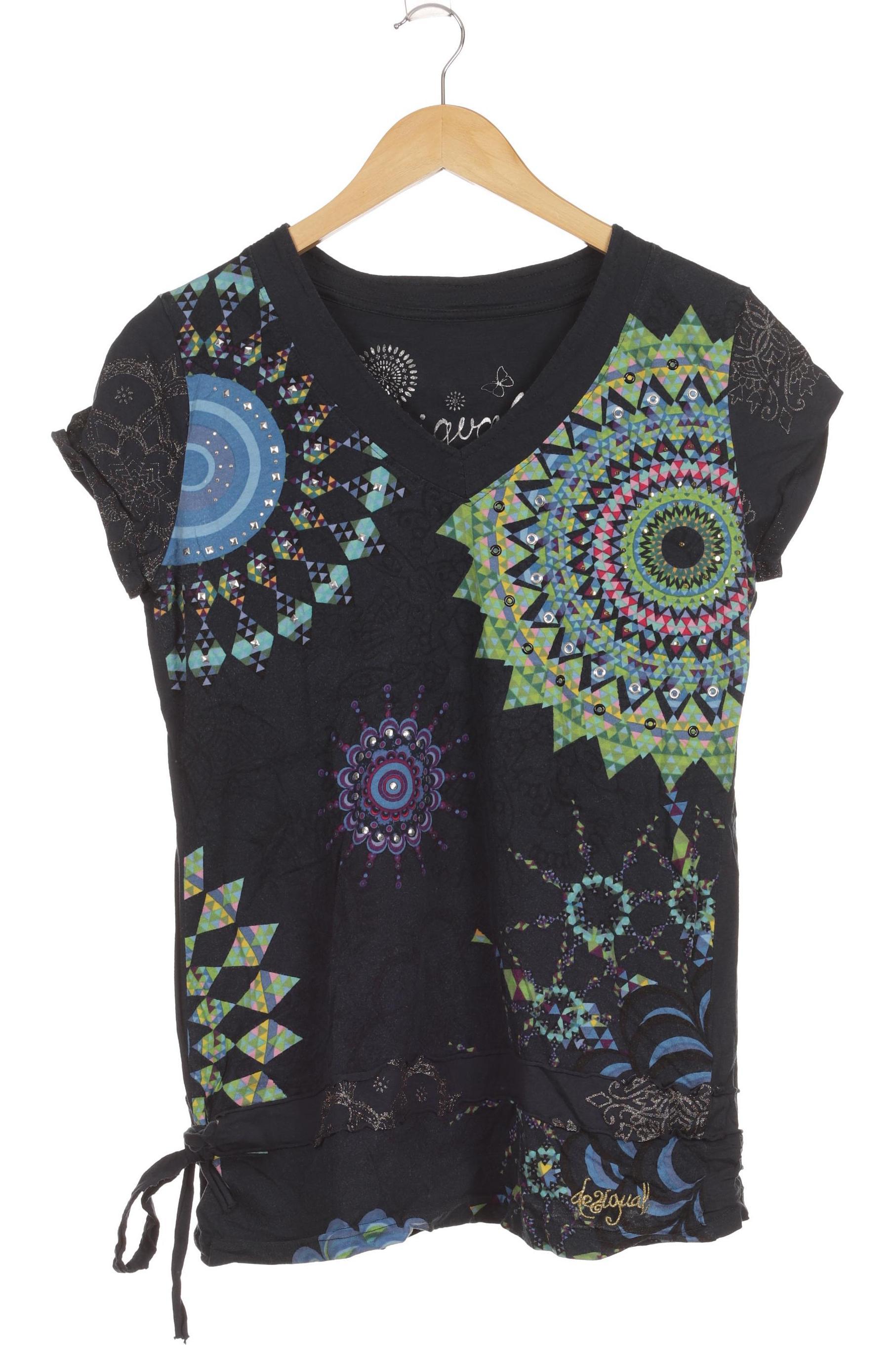 

Desigual Damen T-Shirt, blau, Gr.