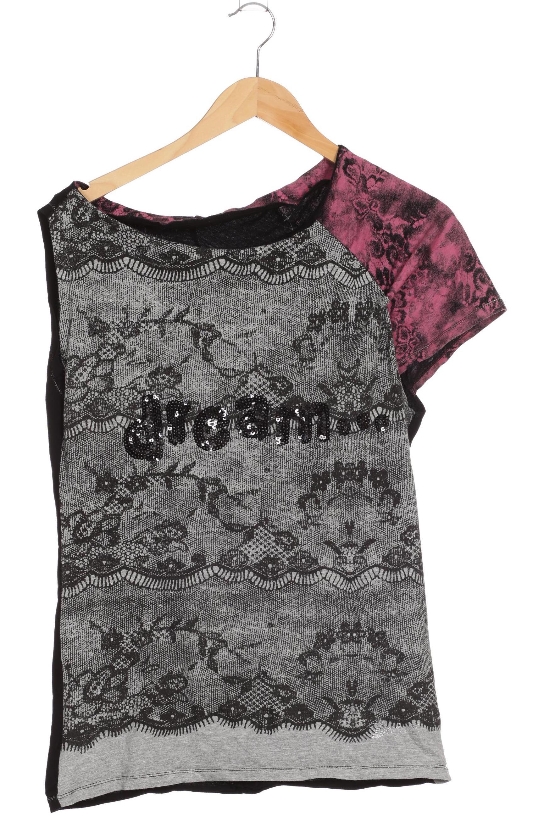 

Desigual Damen T-Shirt, grau, Gr.