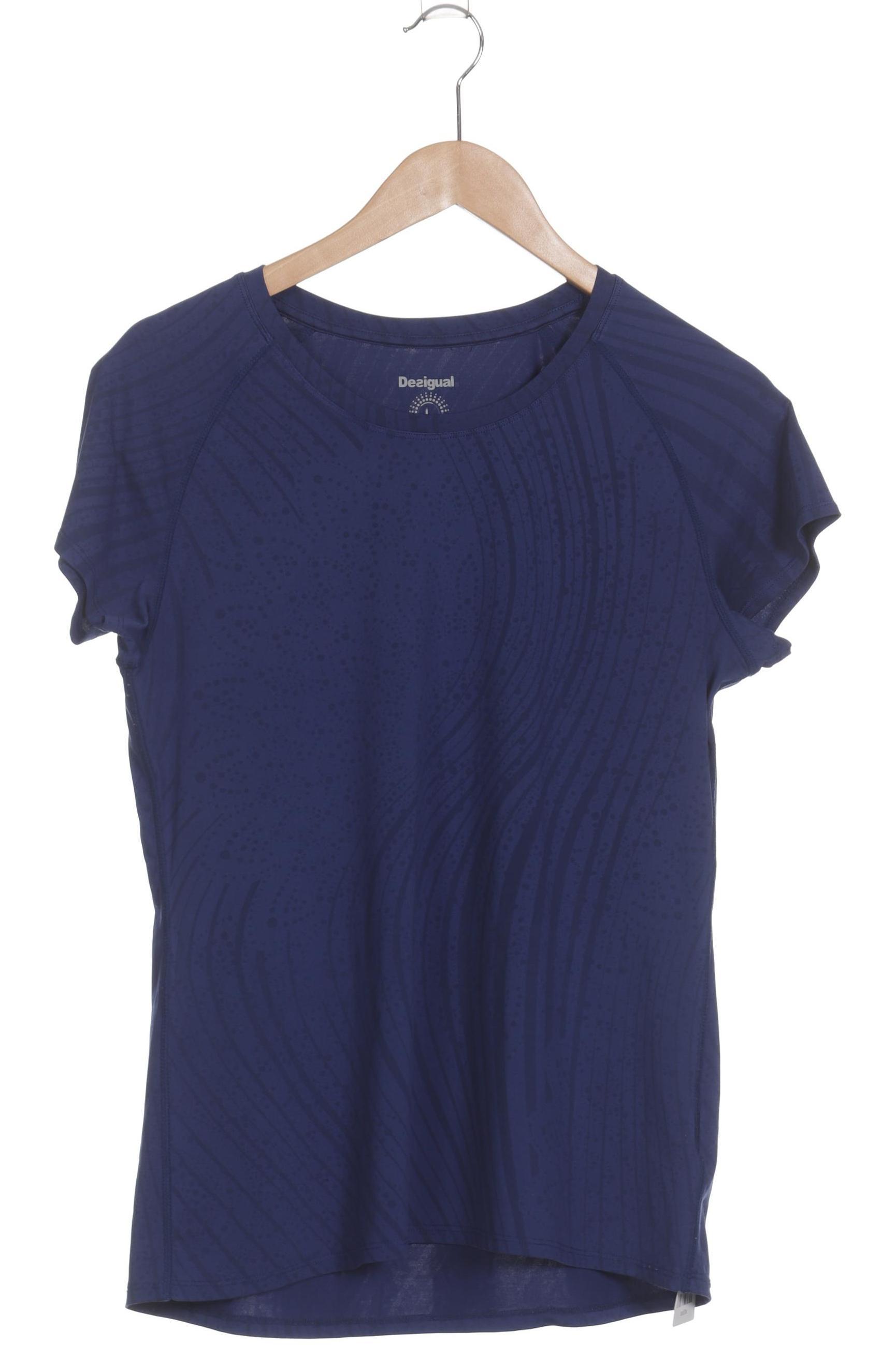 

Desigual Damen T-Shirt, blau, Gr.
