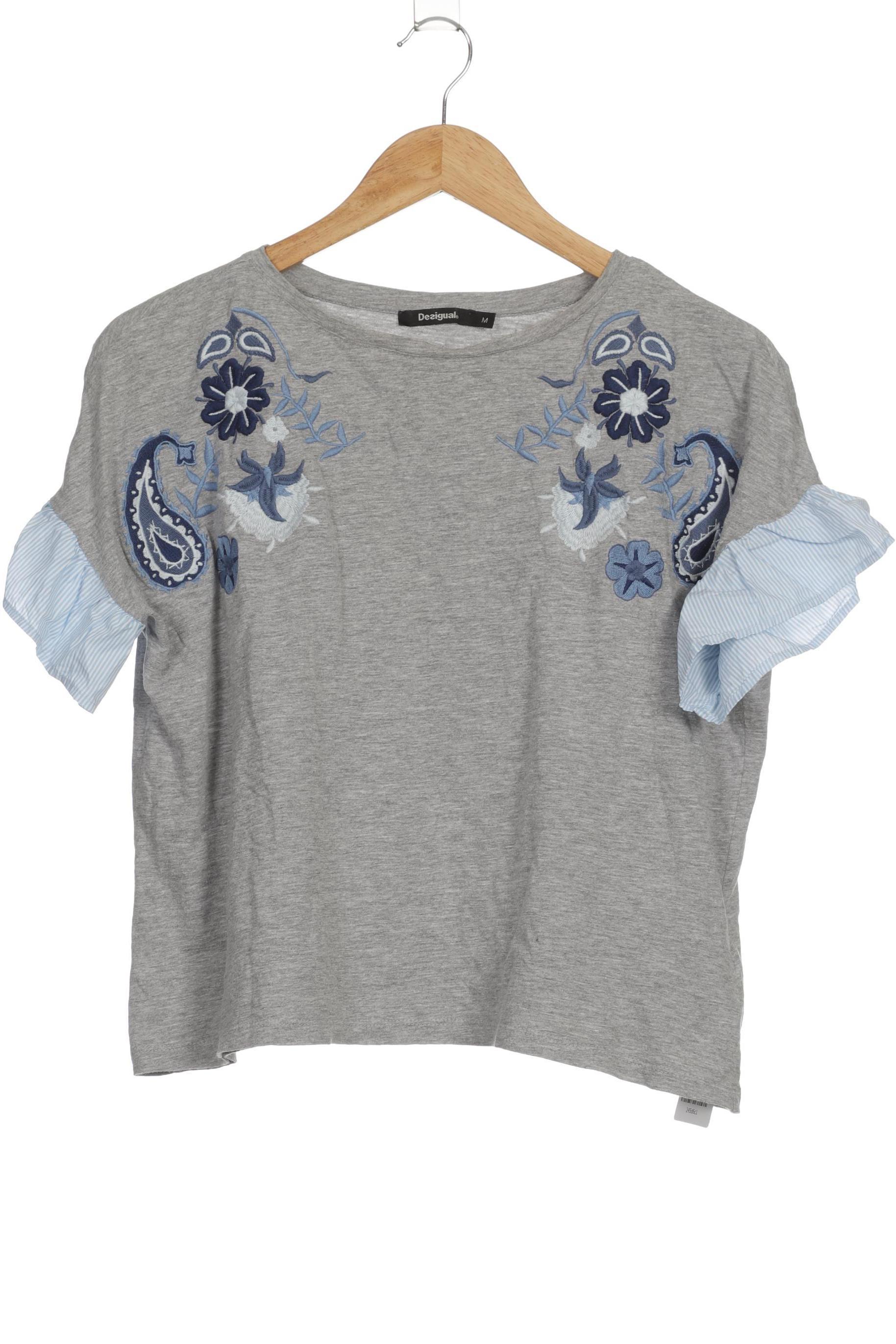 

Desigual Damen T-Shirt, grau, Gr.