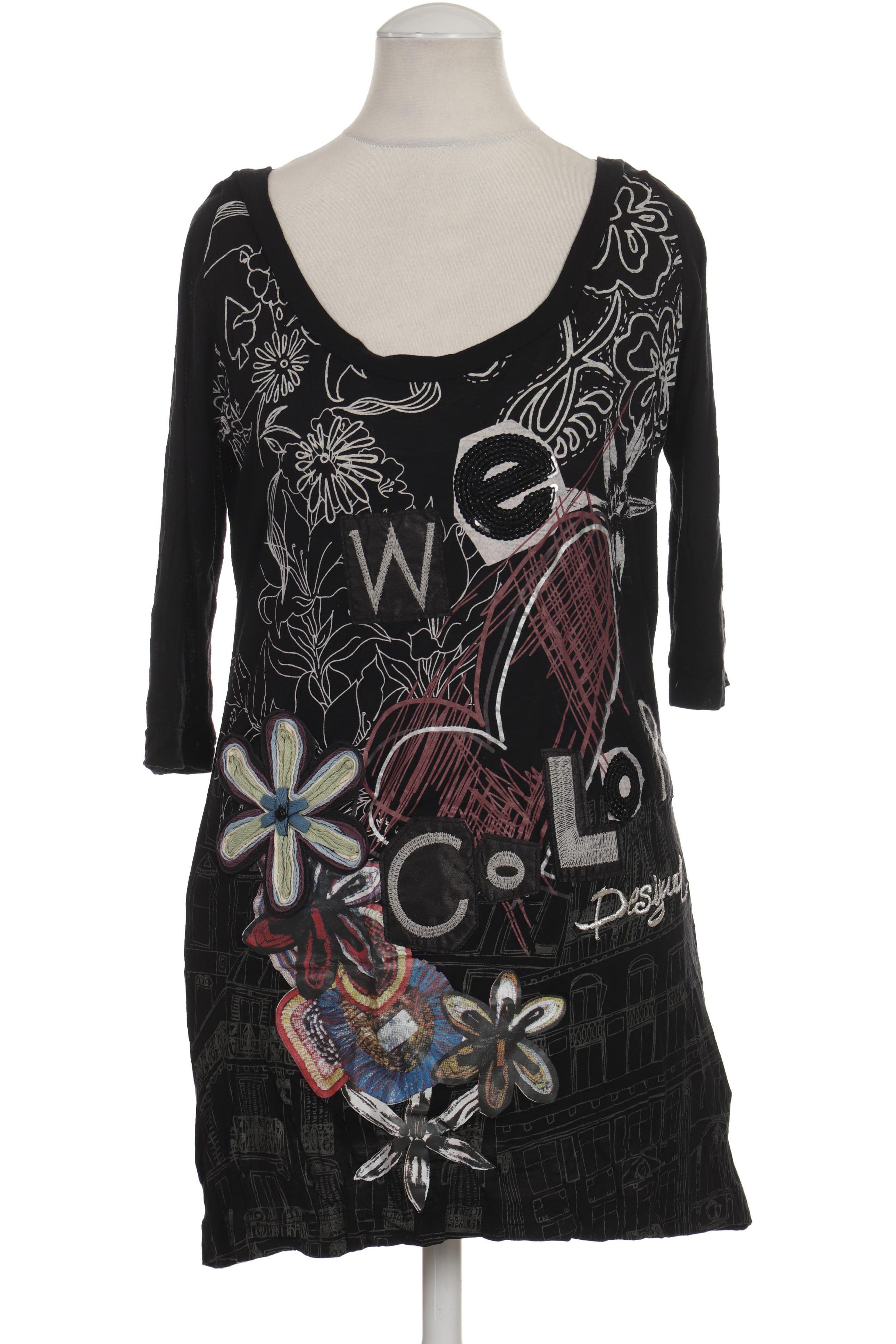 

Desigual Damen T-Shirt, schwarz, Gr.
