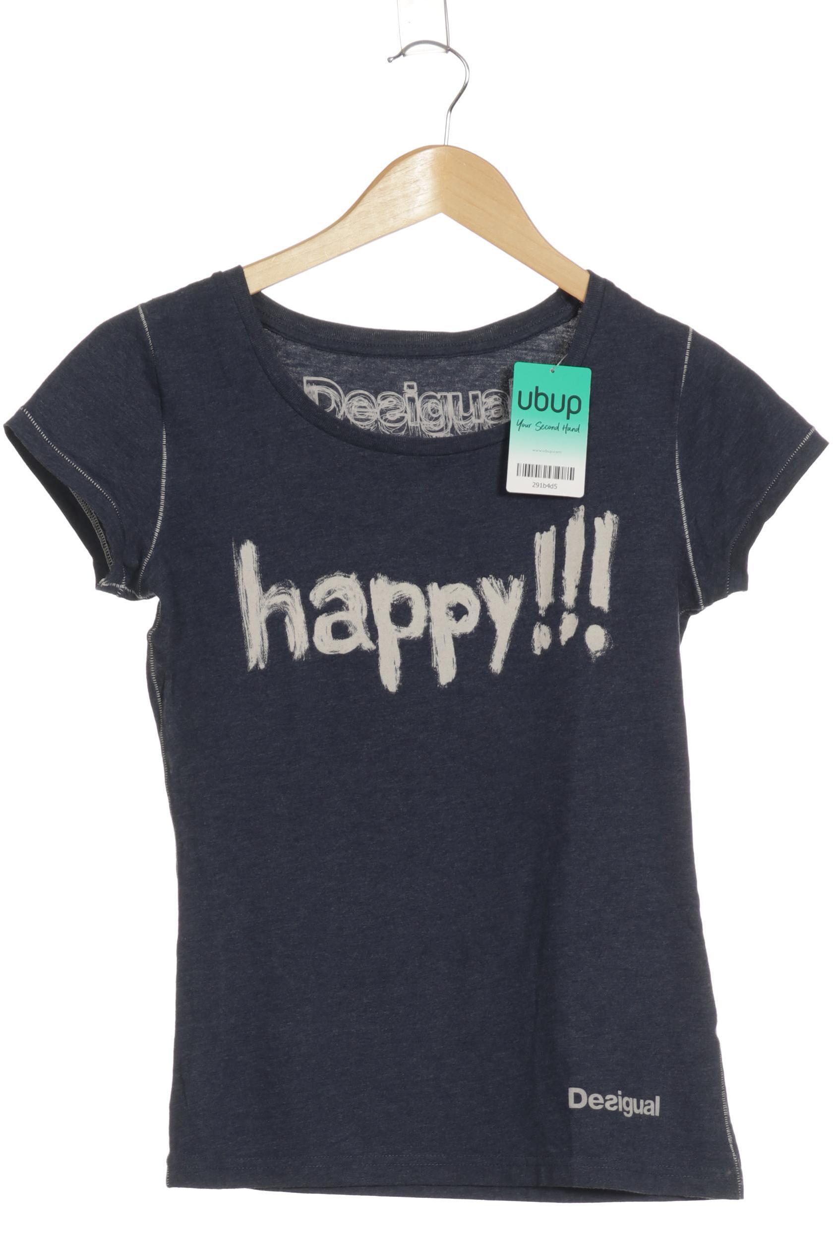 

Desigual Damen T-Shirt, blau, Gr.