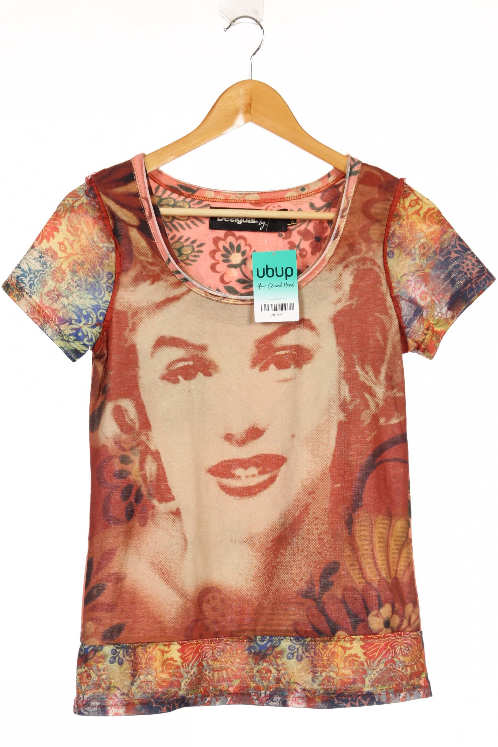 

Desigual Damen T-Shirt, braun, Gr.