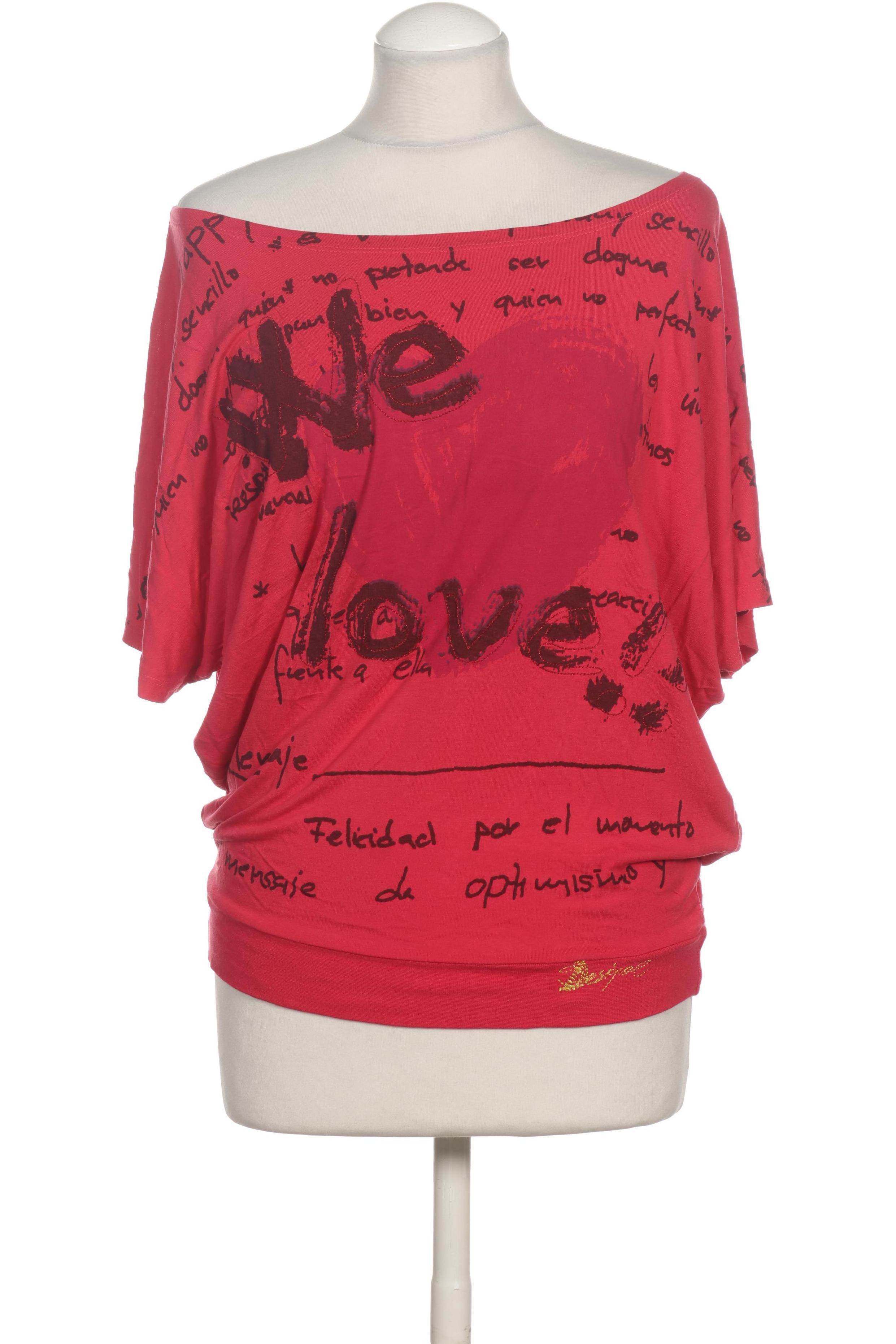 

Desigual Damen T-Shirt, rot, Gr.