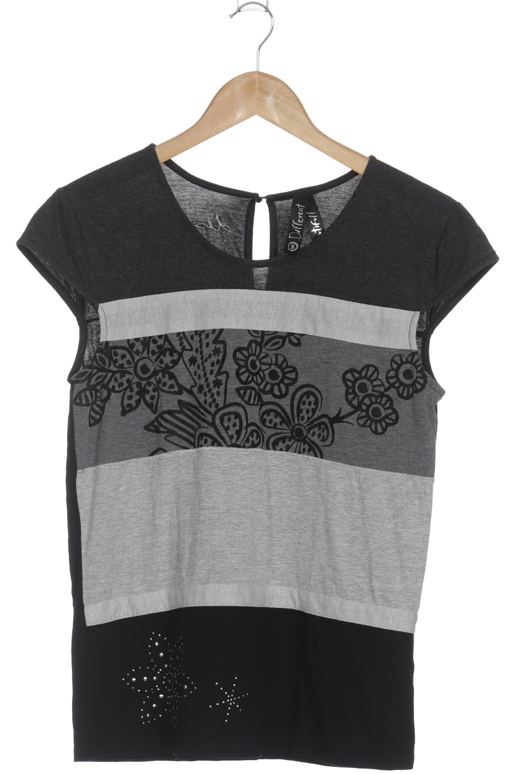 

Desigual Damen T-Shirt, schwarz, Gr.