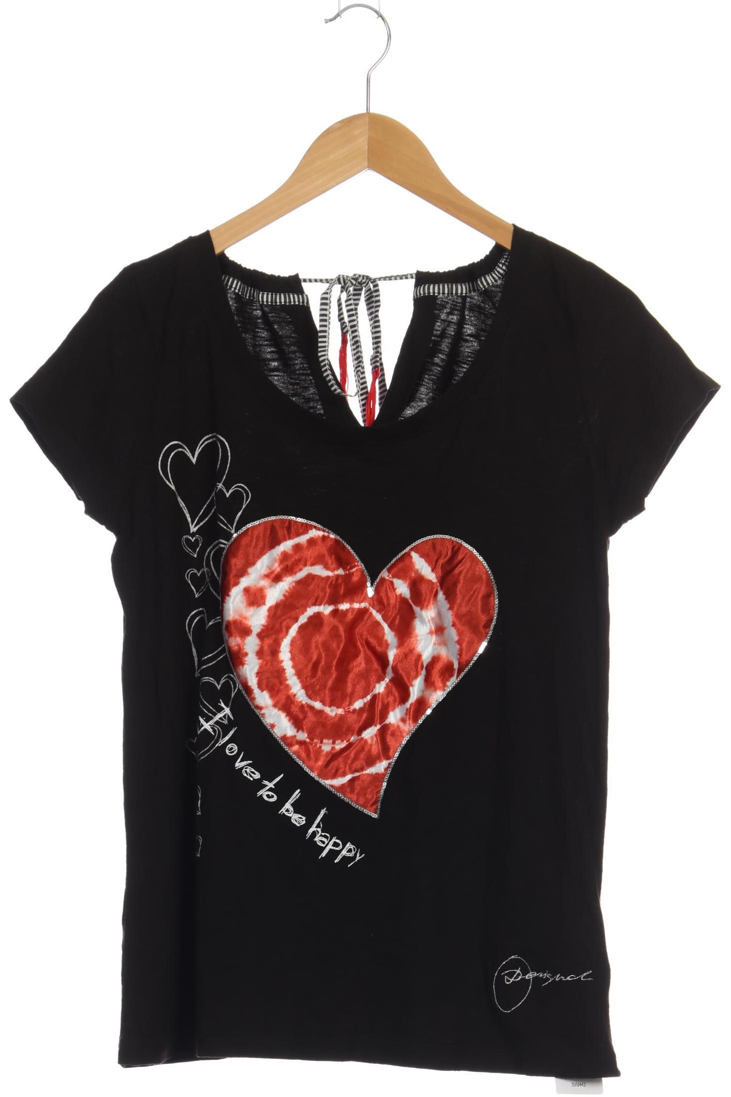 

Desigual Damen T-Shirt, braun, Gr.