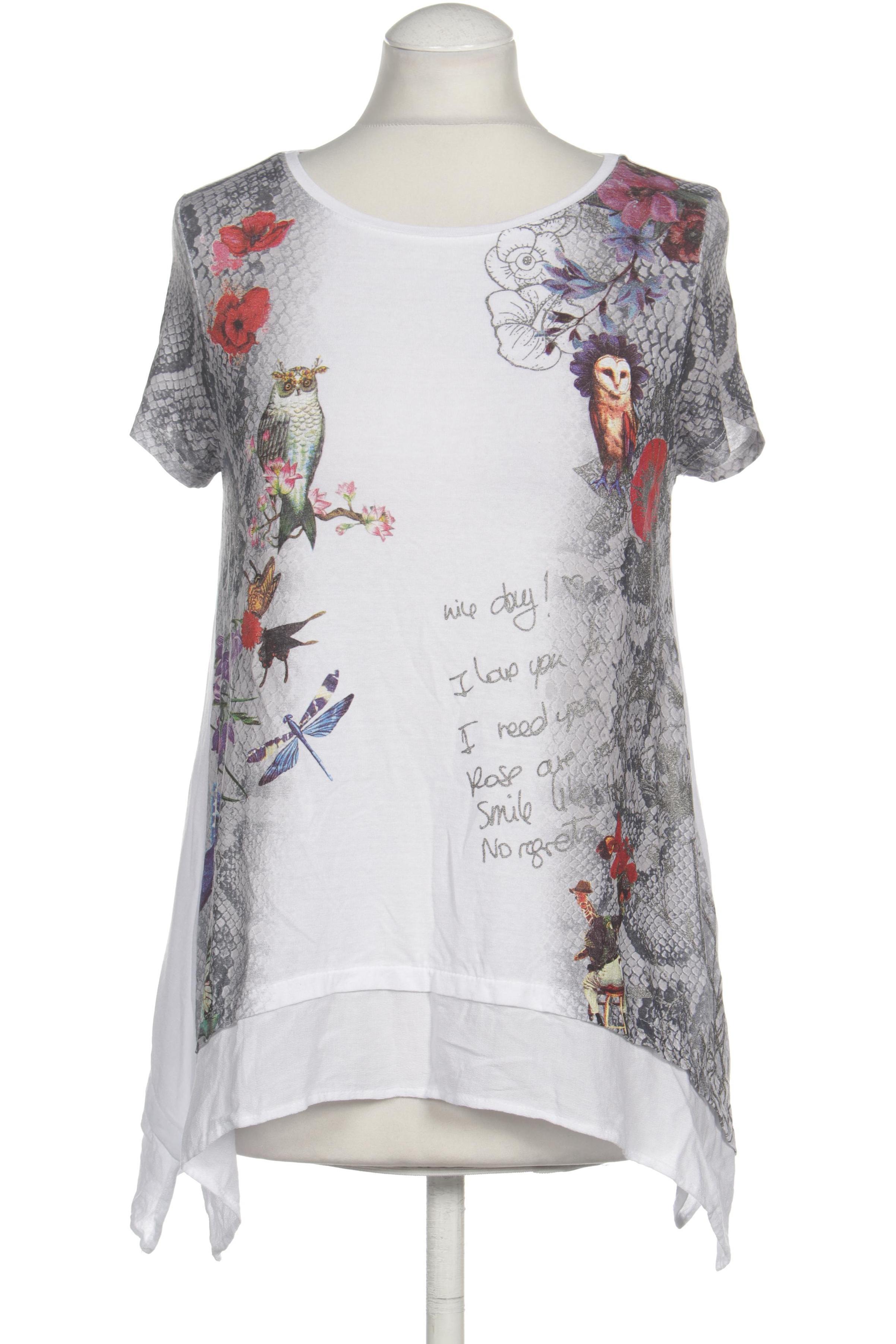 

Desigual Damen T-Shirt, grau, Gr.