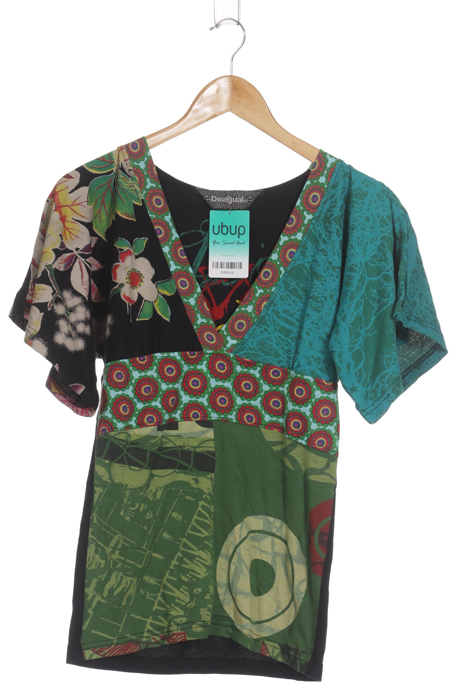 

Desigual Damen T-Shirt, grün, Gr.