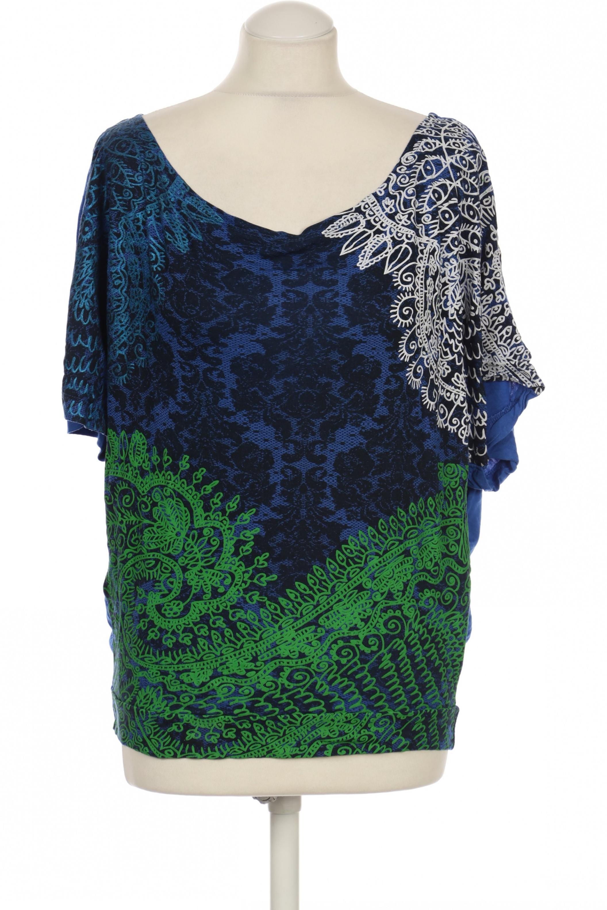 

Desigual Damen T-Shirt, blau, Gr.