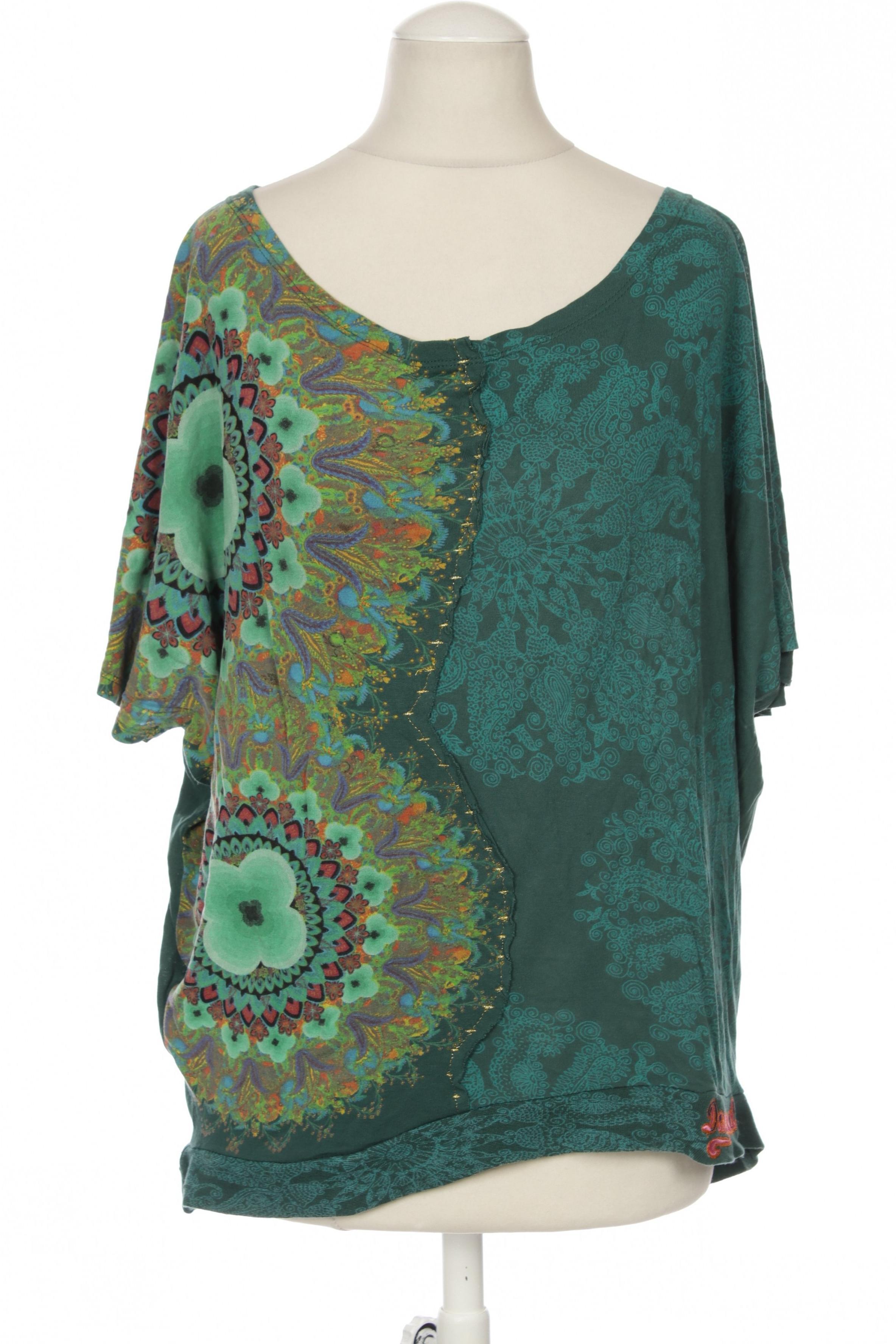 

Desigual Damen T-Shirt, grün, Gr.