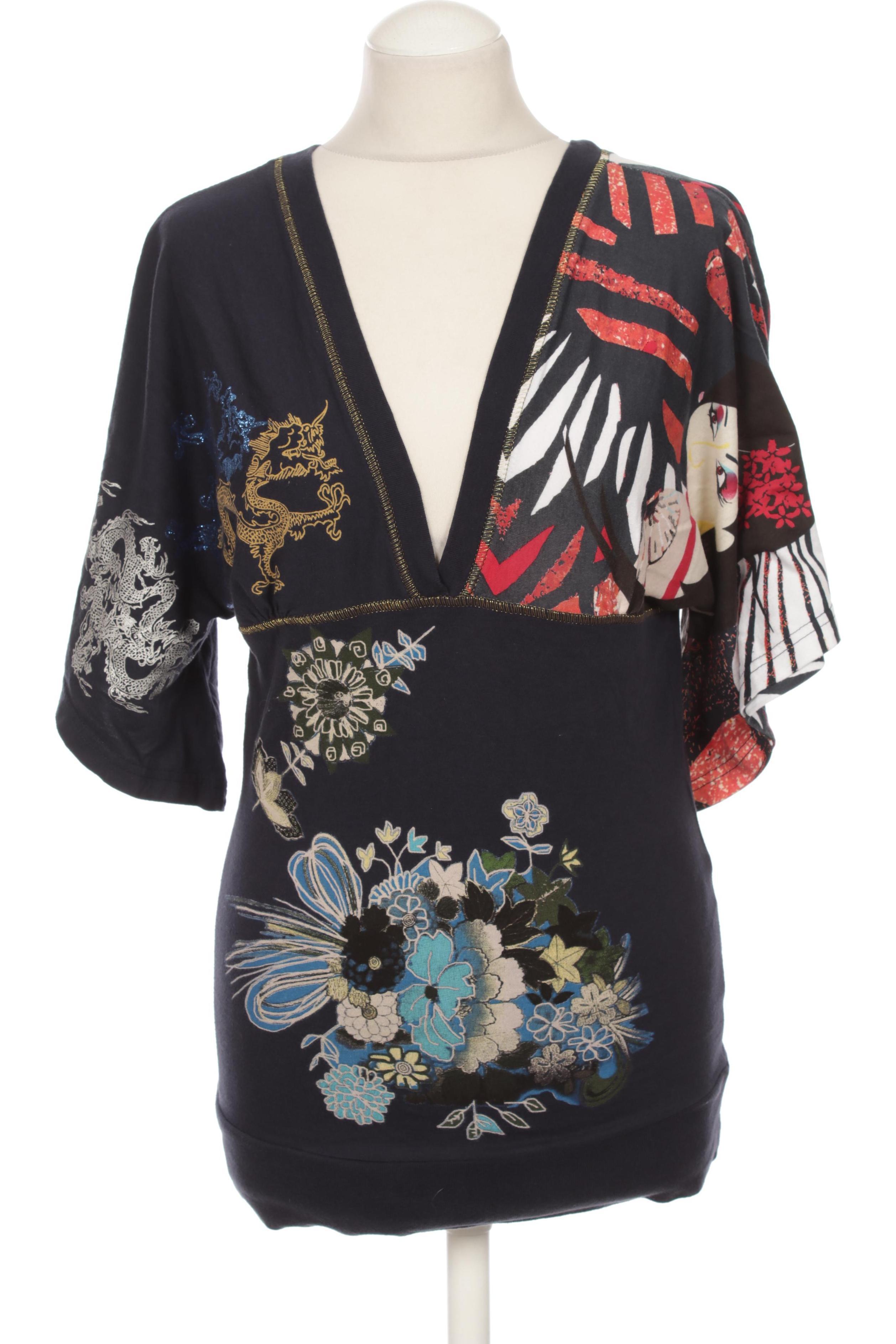 

Desigual Damen T-Shirt, blau, Gr.