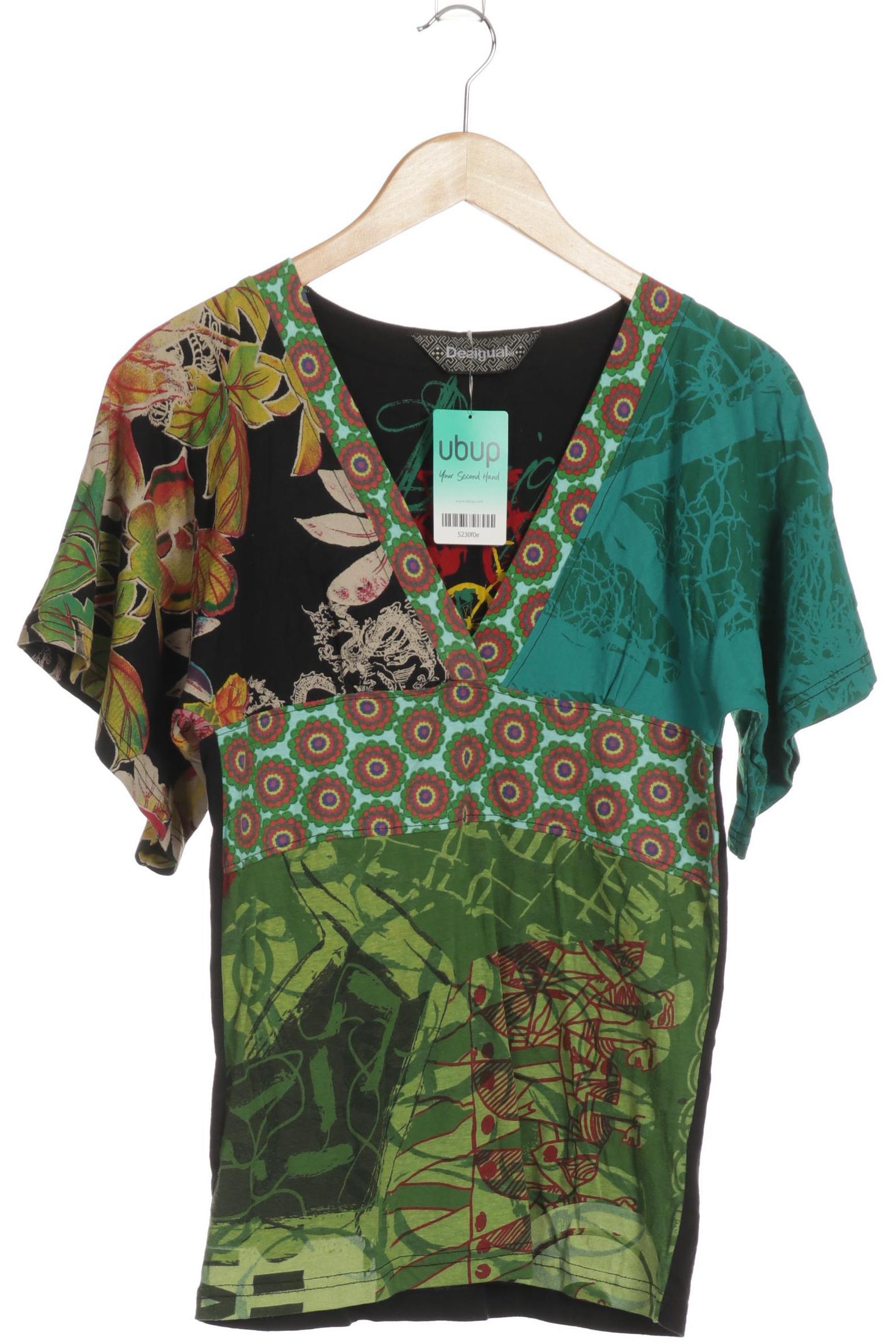 

Desigual Damen T-Shirt, grün, Gr.