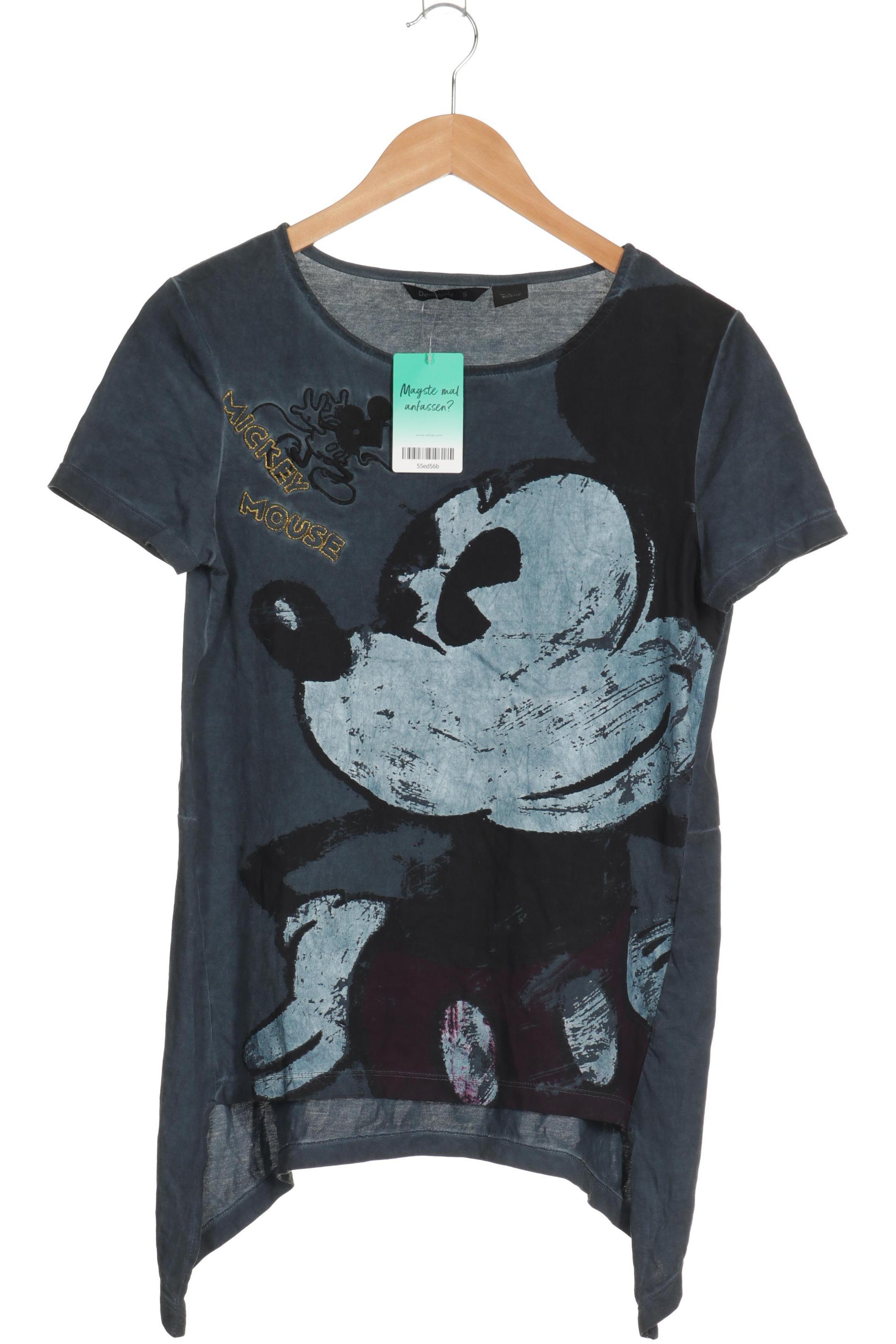 

Desigual Damen T-Shirt, blau, Gr.