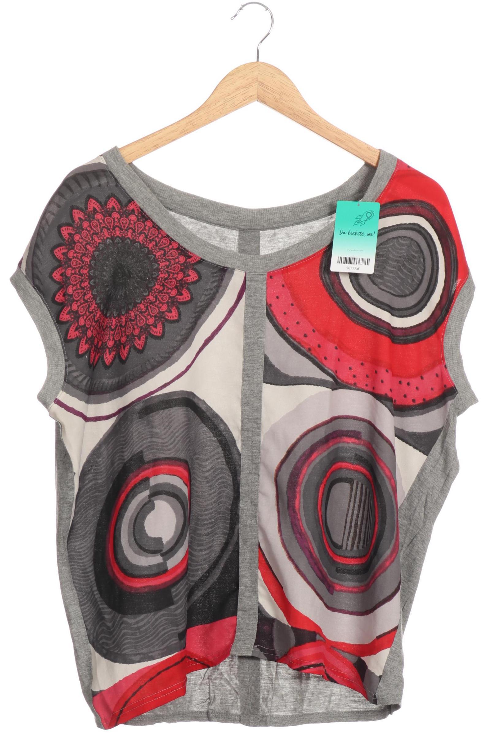 

Desigual Damen T-Shirt, grau, Gr.