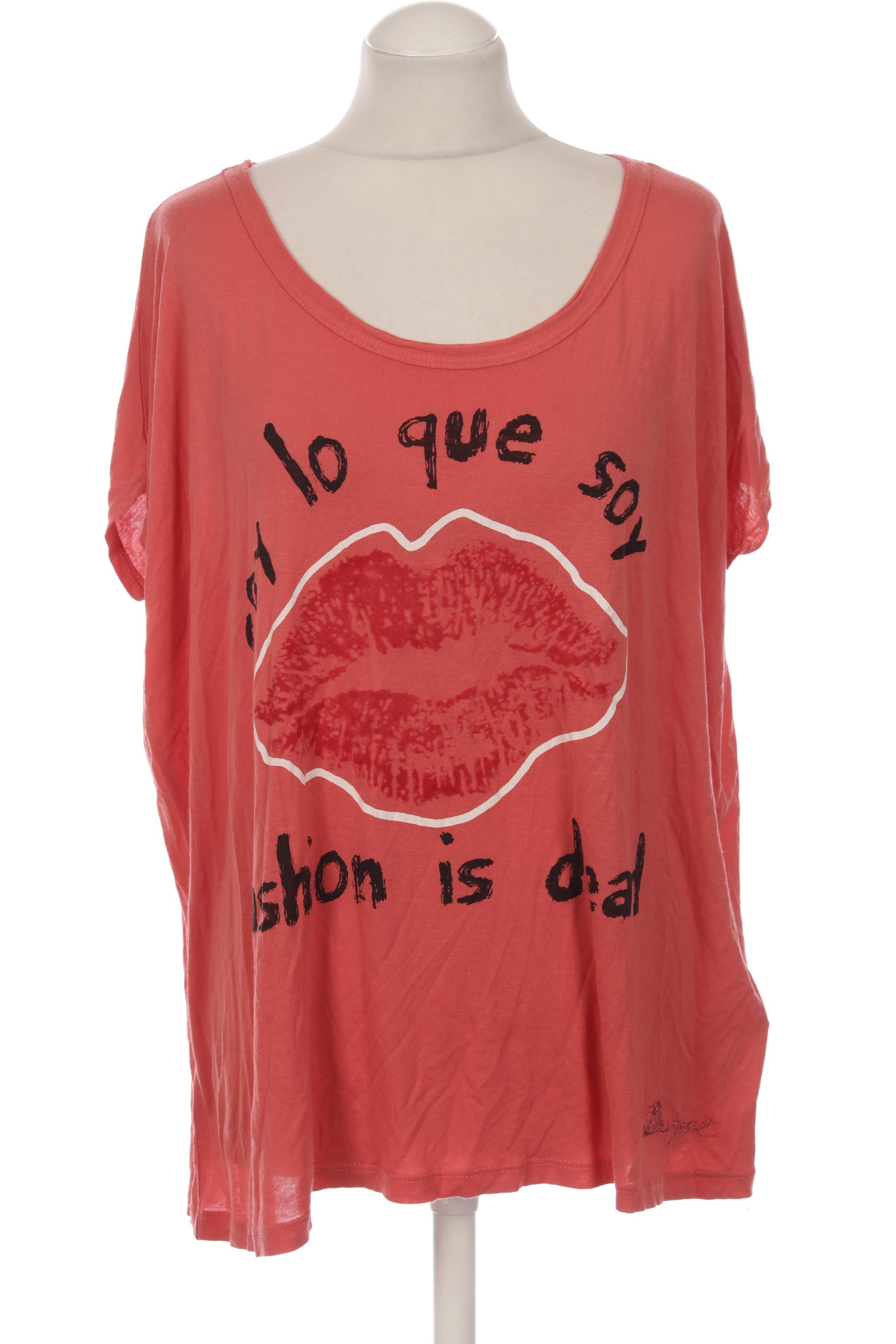 

Desigual Damen T-Shirt, pink, Gr.