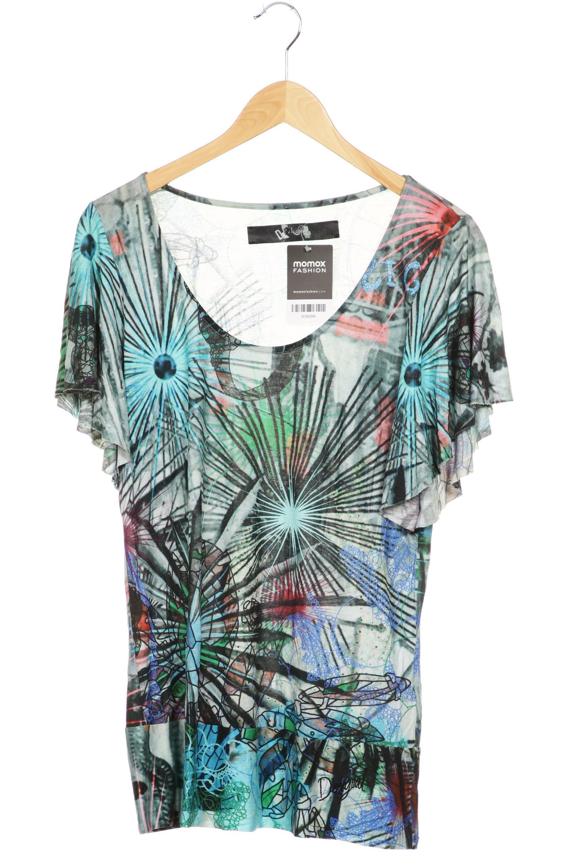 

Desigual Damen T-Shirt, mehrfarbig, Gr.