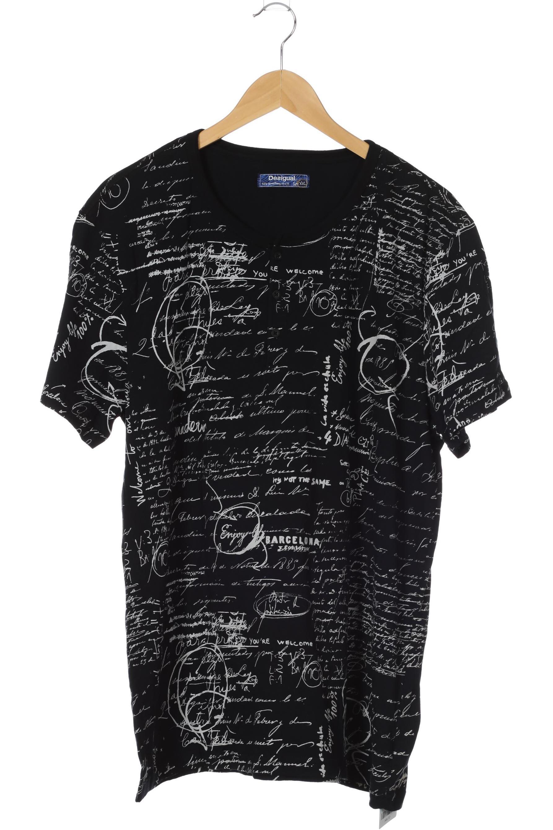 

Desigual Damen T-Shirt, schwarz, Gr.