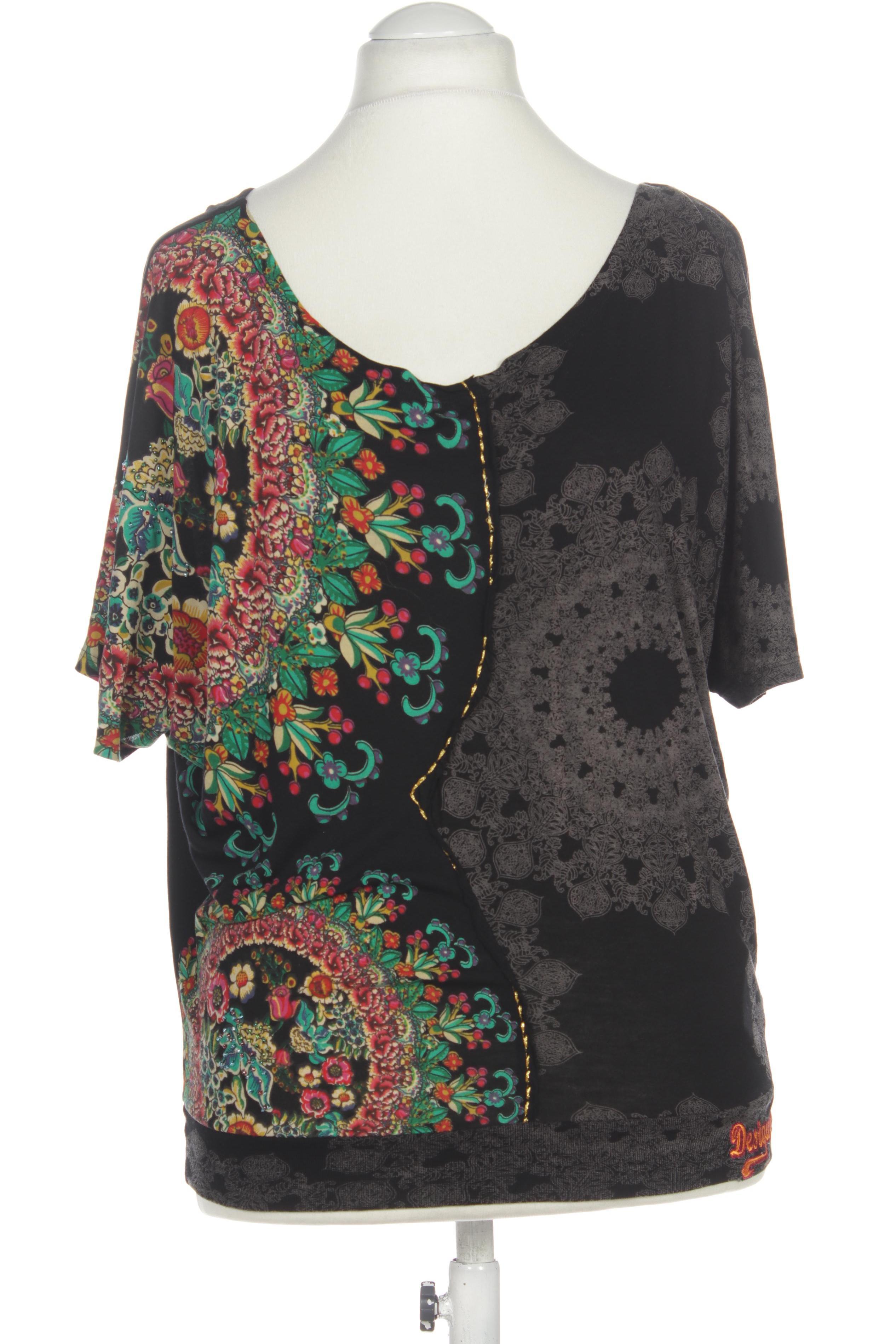 

Desigual Damen T-Shirt, mehrfarbig, Gr.