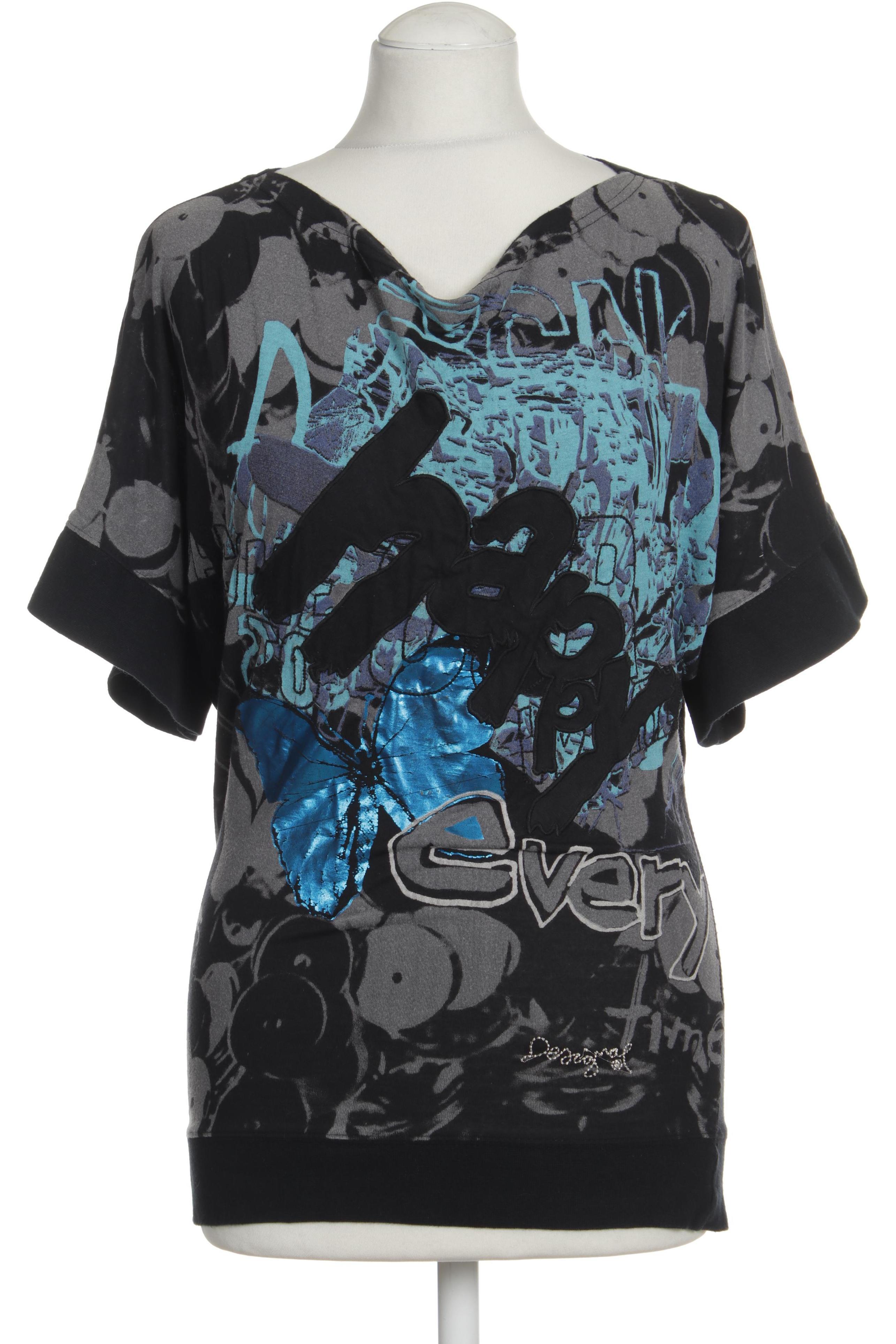

Desigual Damen T-Shirt, blau, Gr.
