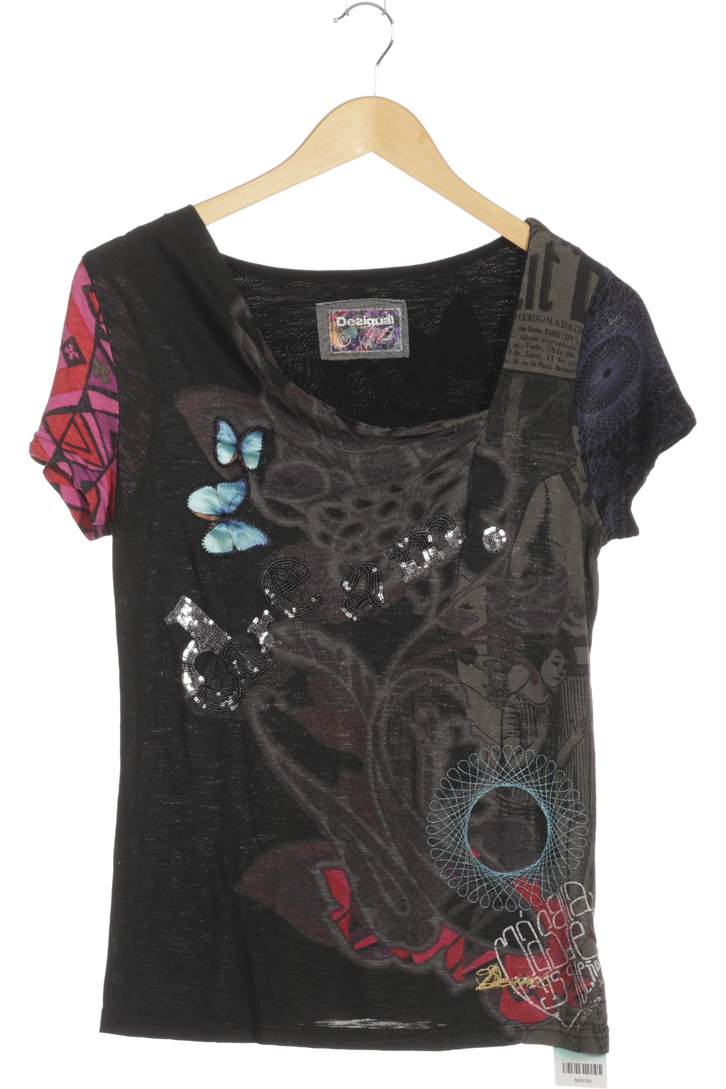 

Desigual Damen T-Shirt, grau, Gr.
