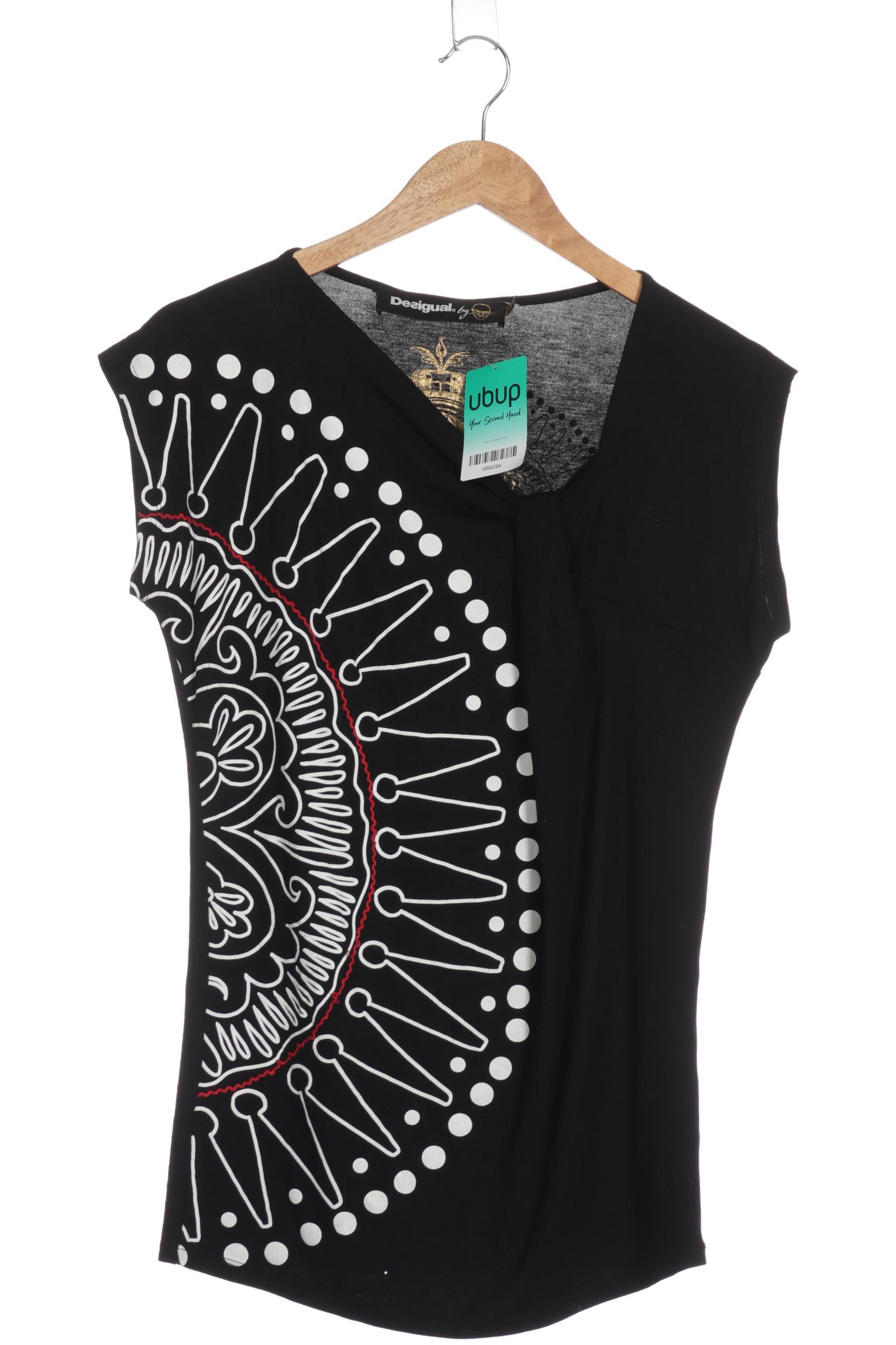 

Desigual Damen T-Shirt, schwarz, Gr.