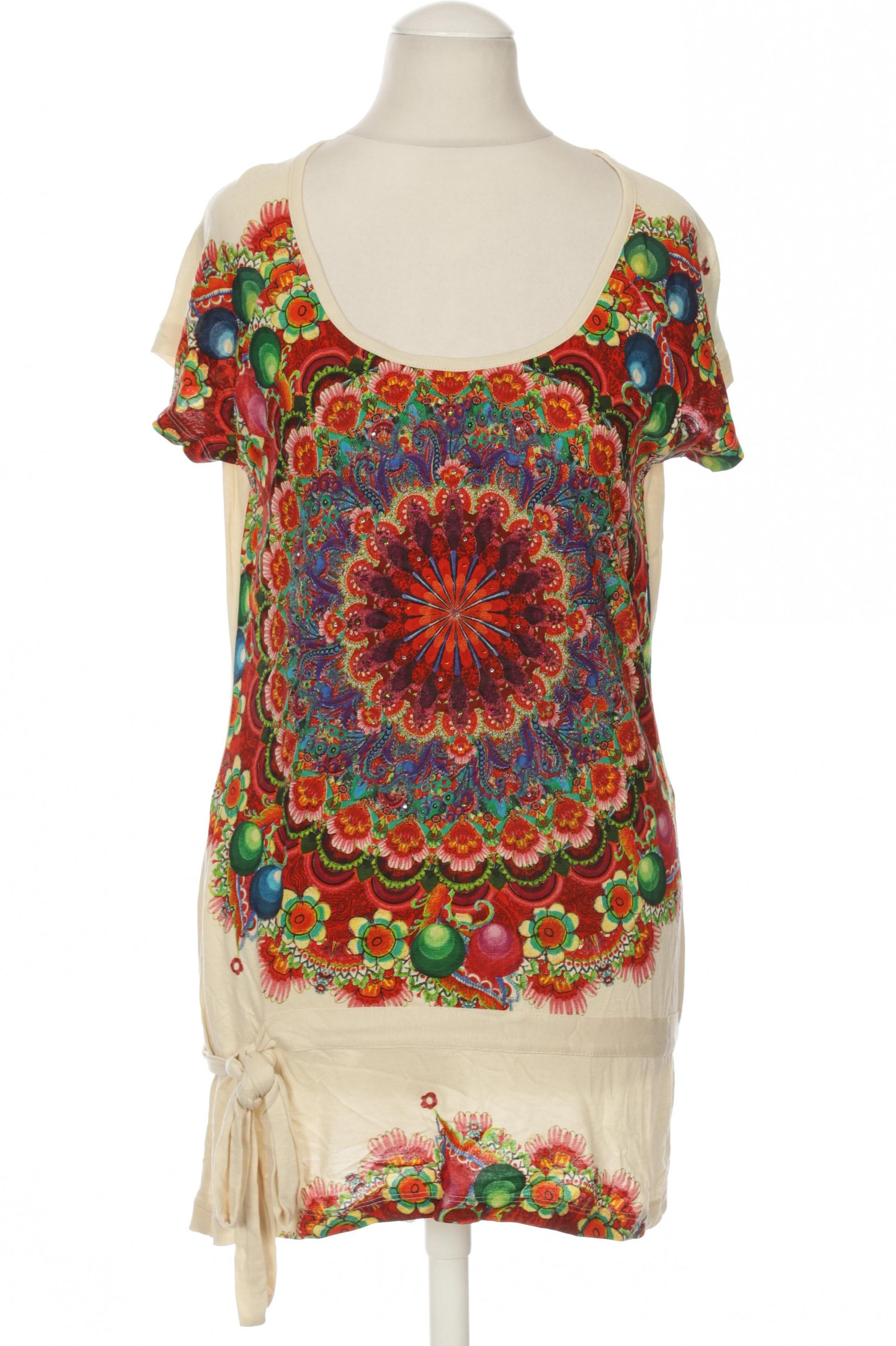 

Desigual Damen T-Shirt, beige, Gr.