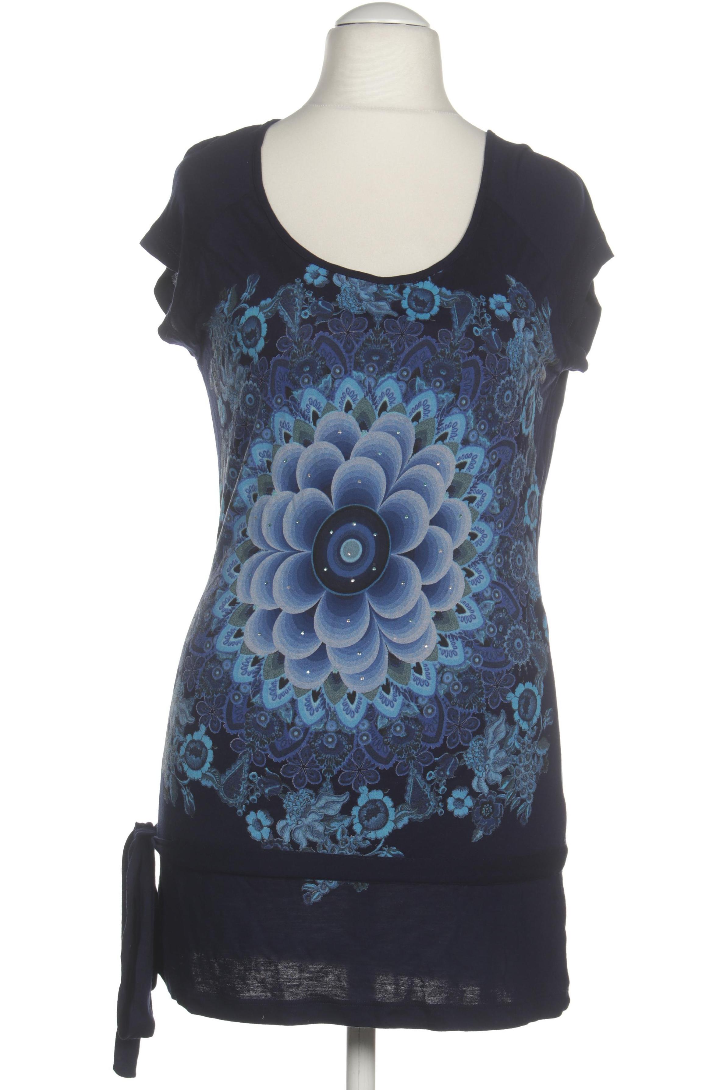 

Desigual Damen T-Shirt, blau, Gr.