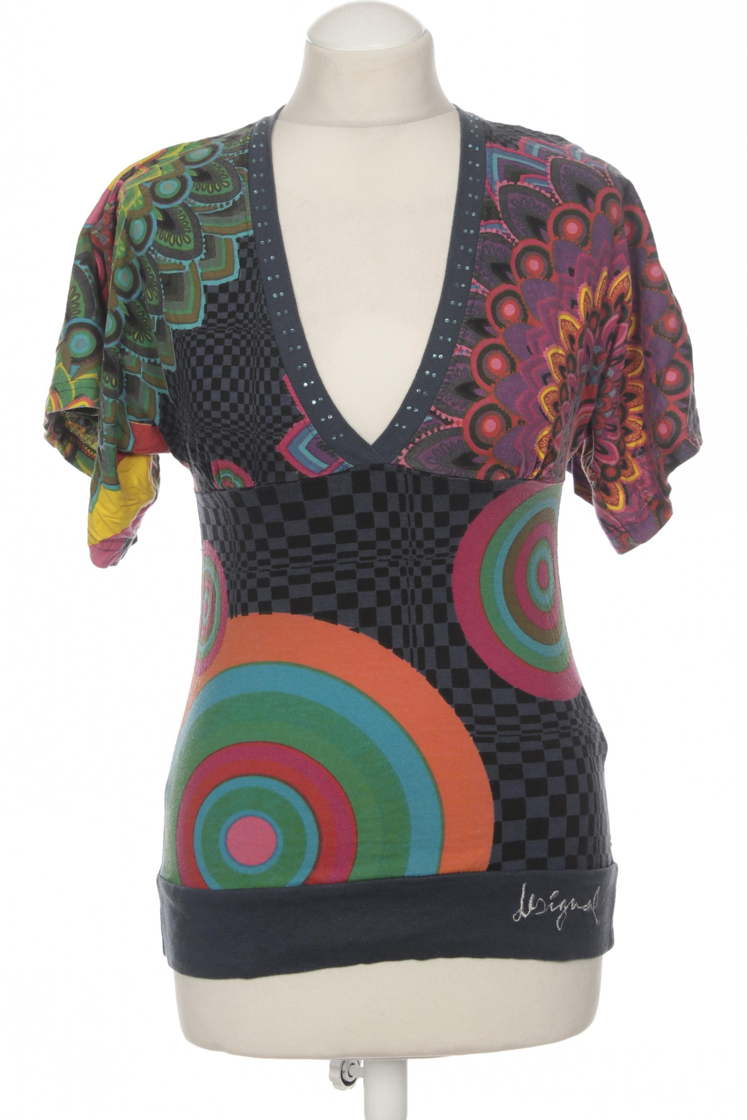 

Desigual Damen T-Shirt, blau, Gr.