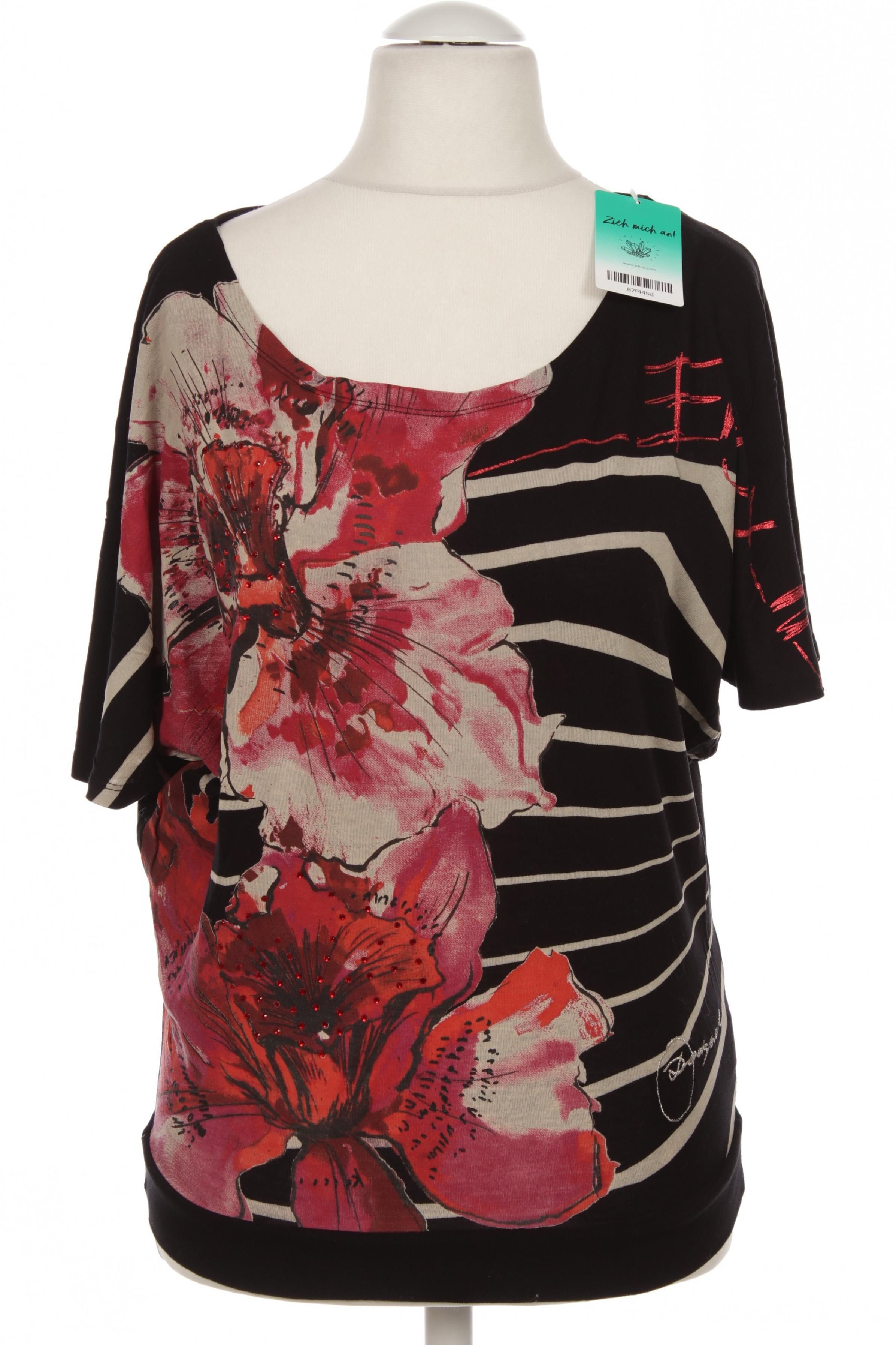 

Desigual Damen T-Shirt, schwarz, Gr.