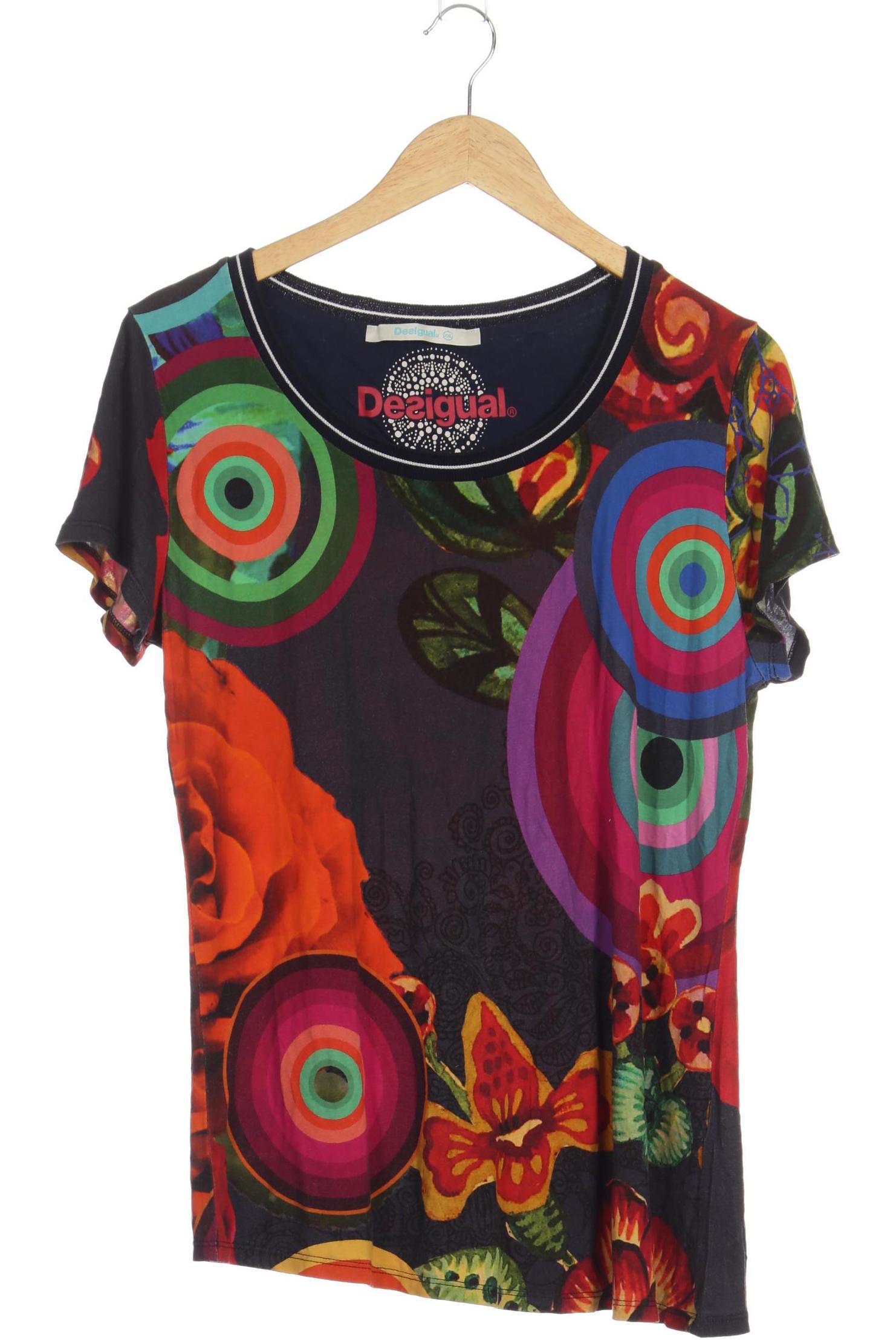 

Desigual Damen T-Shirt, pink, Gr.