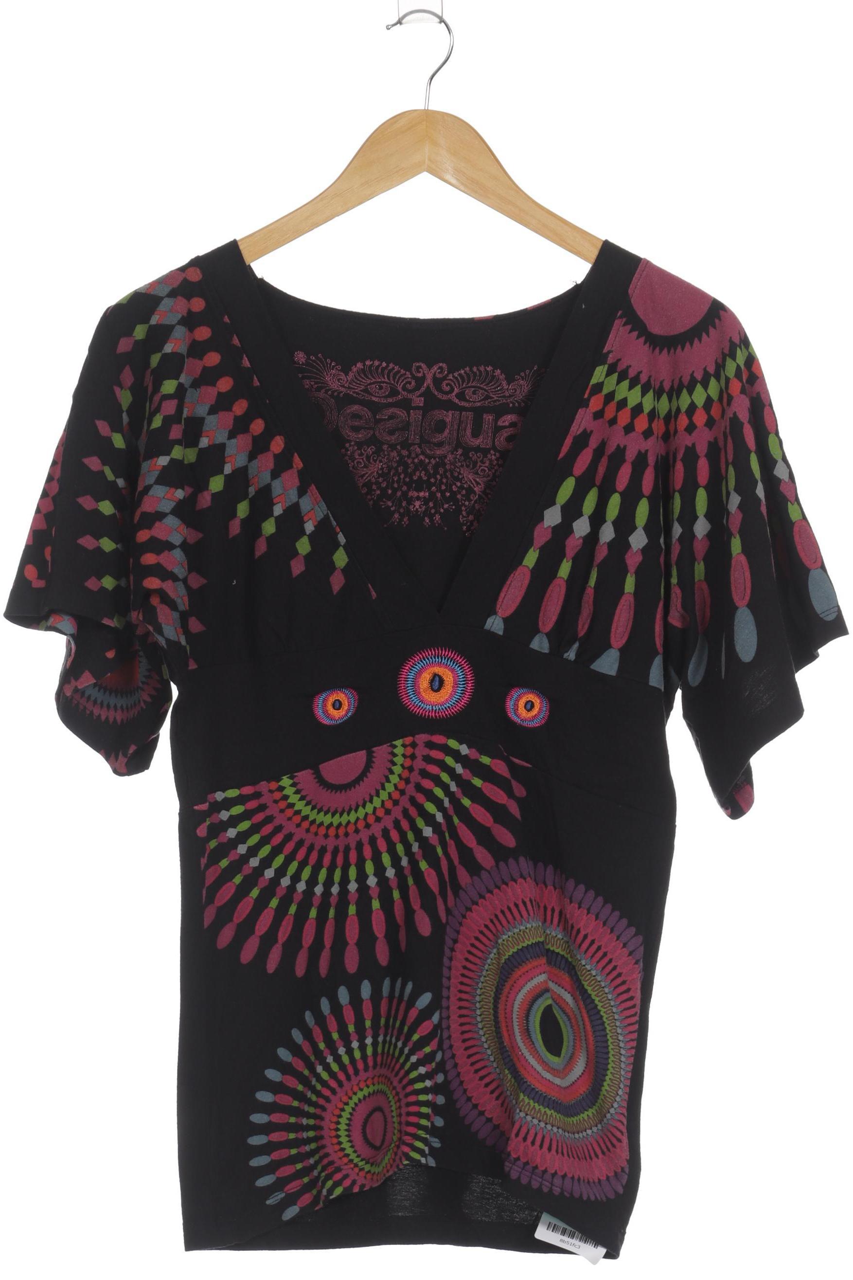 

Desigual Damen T-Shirt, schwarz, Gr.