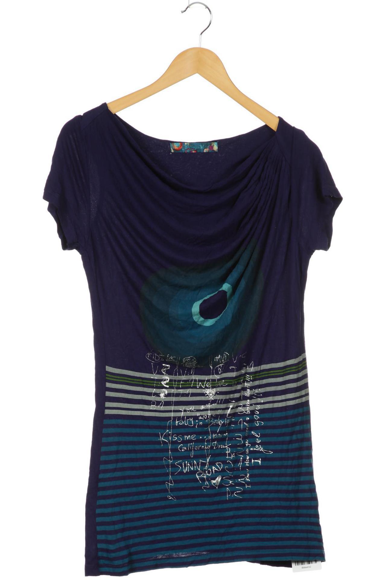 

Desigual Damen T-Shirt, blau, Gr.