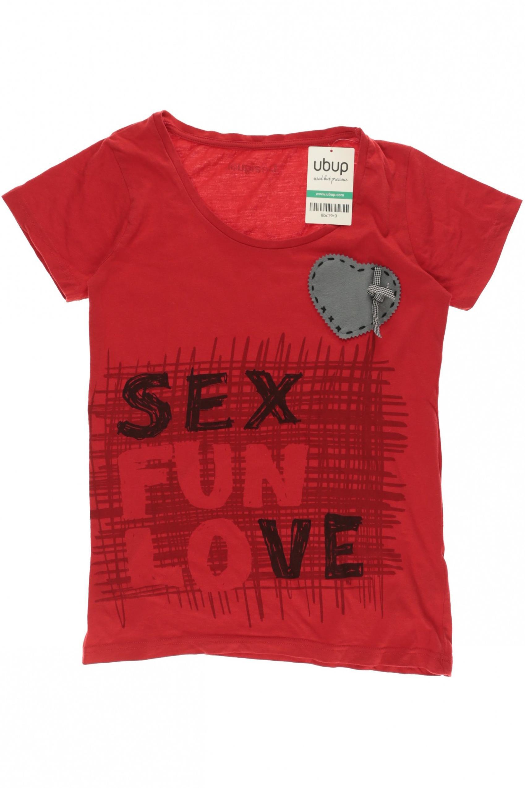 

Desigual Damen T-Shirt, rot, Gr.