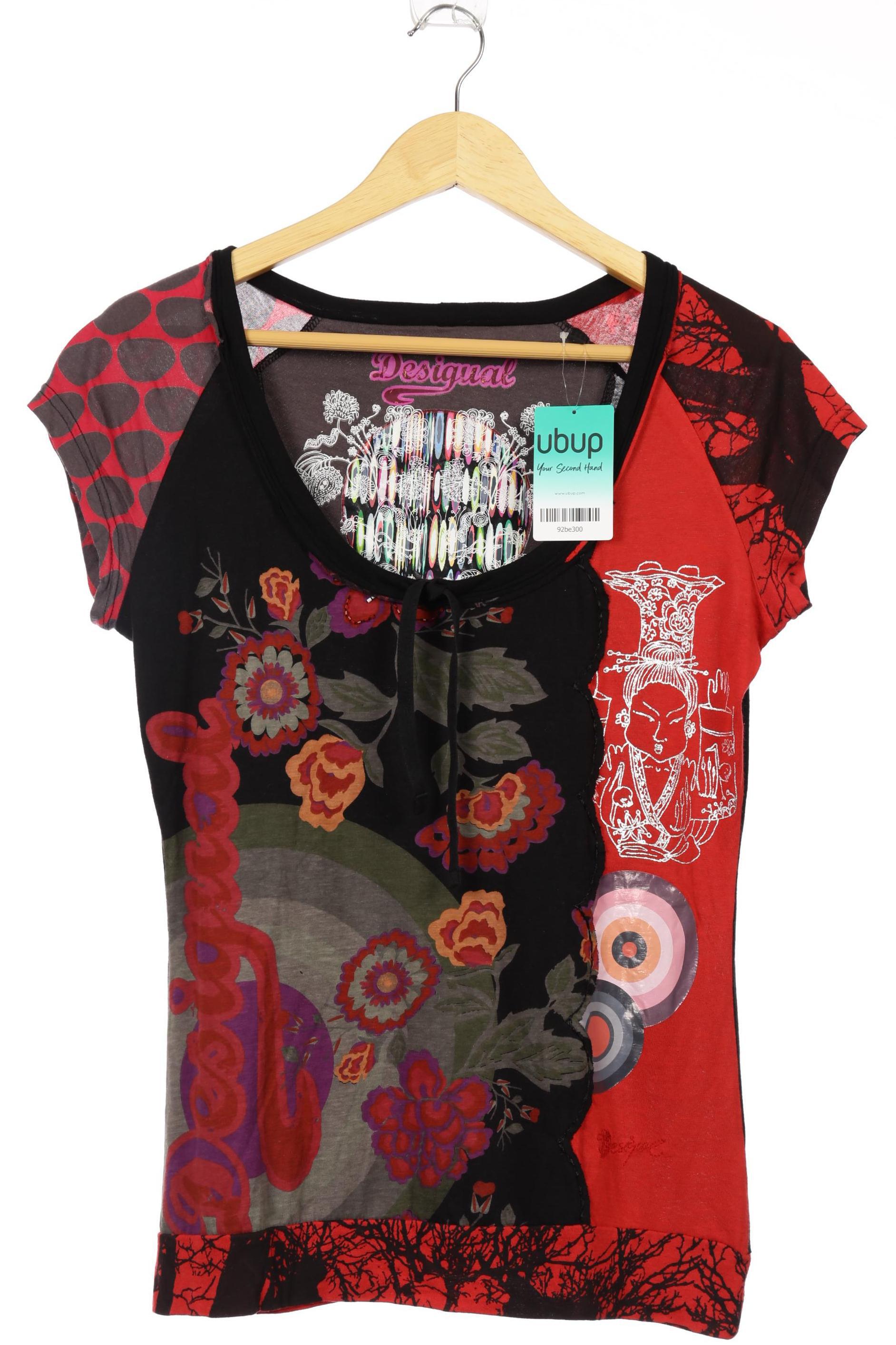 

Desigual Damen T-Shirt, schwarz, Gr.
