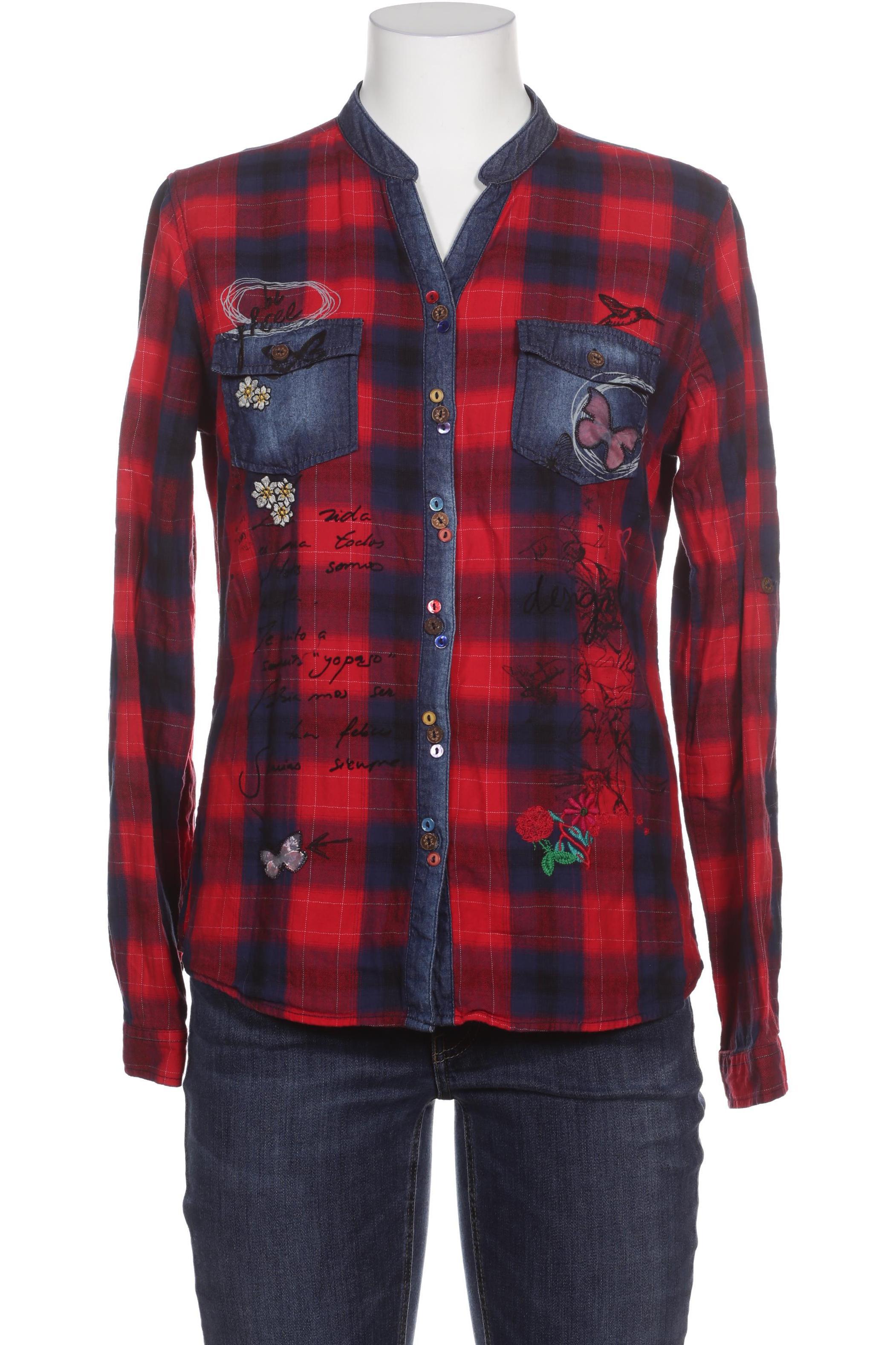 

Desigual Damen Bluse, rot, Gr.