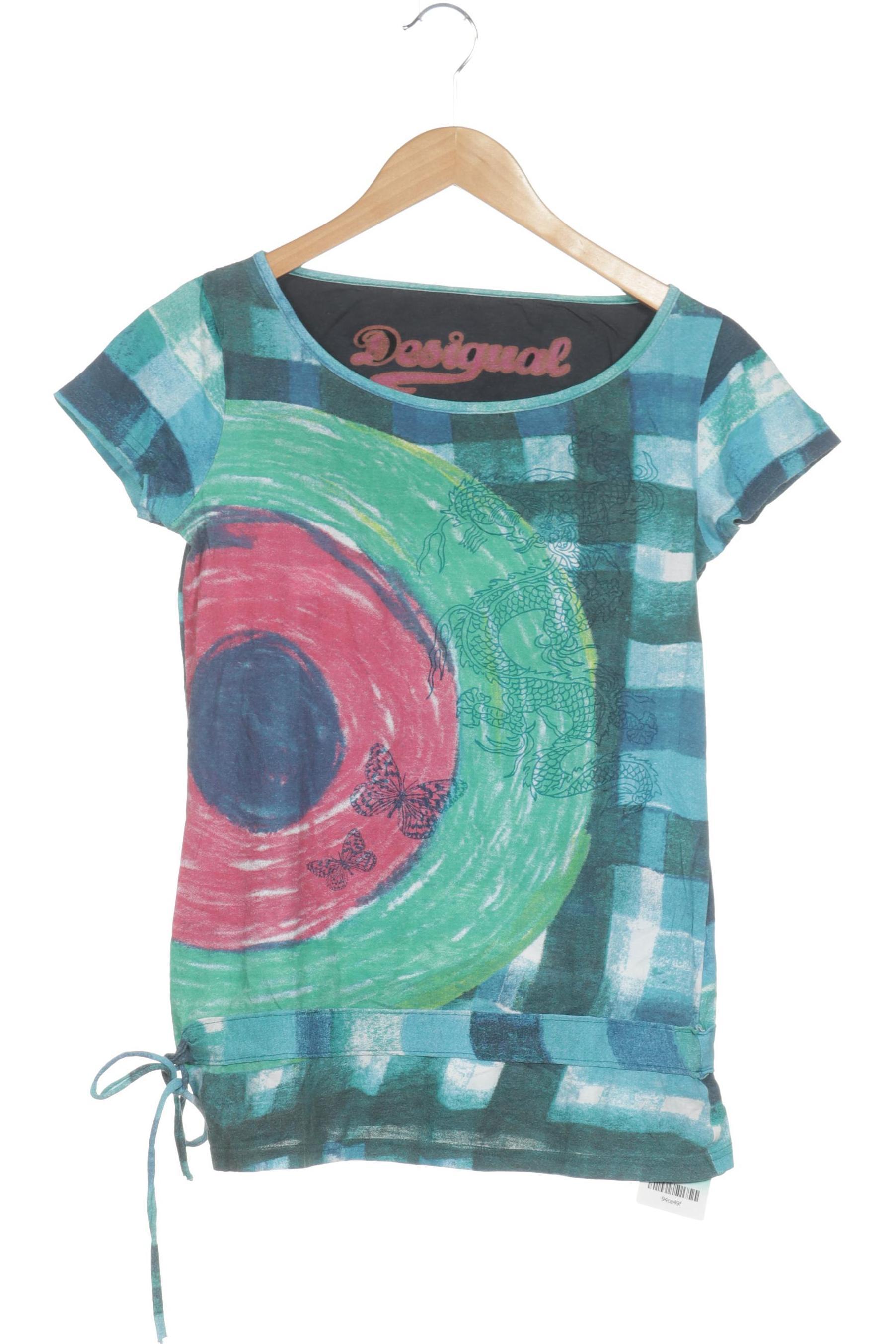 

Desigual Damen T-Shirt, blau, Gr.