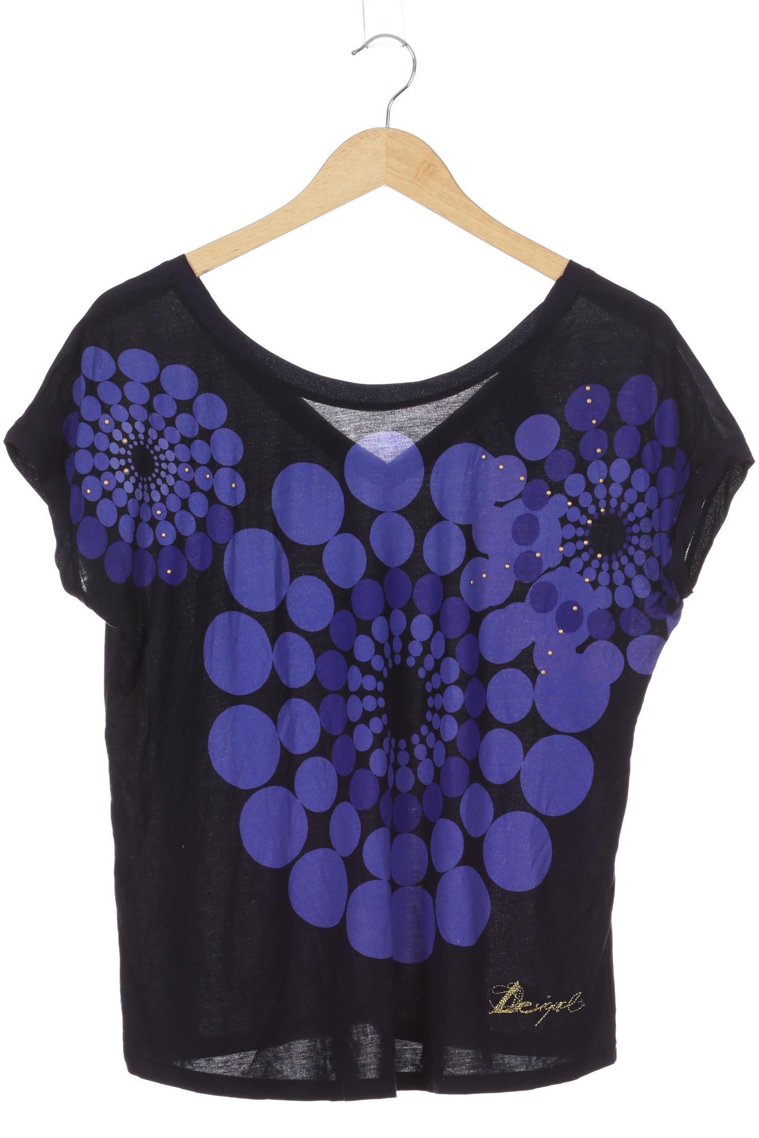 

Desigual Damen T-Shirt, blau, Gr.