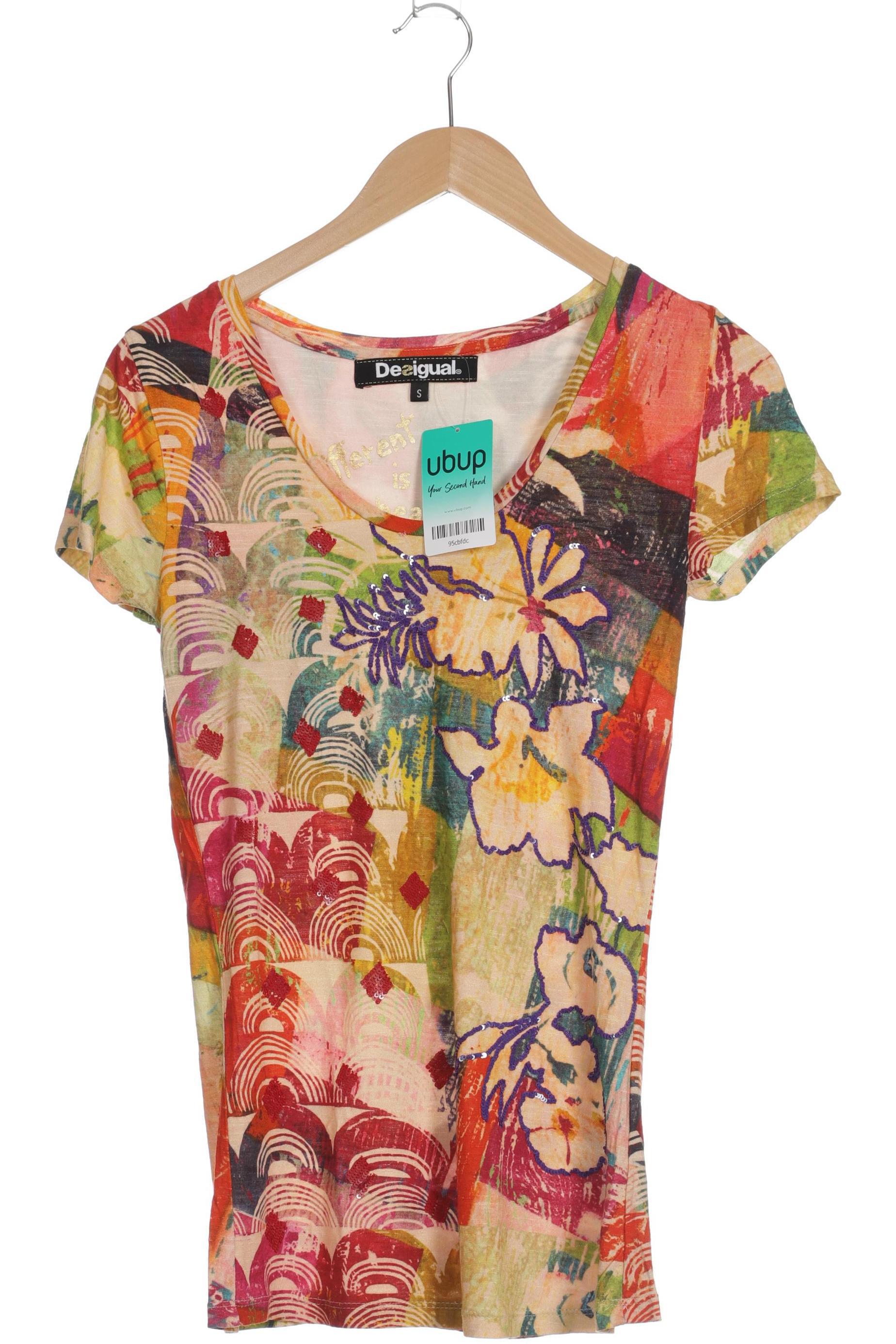 

Desigual Damen T-Shirt, beige, Gr.