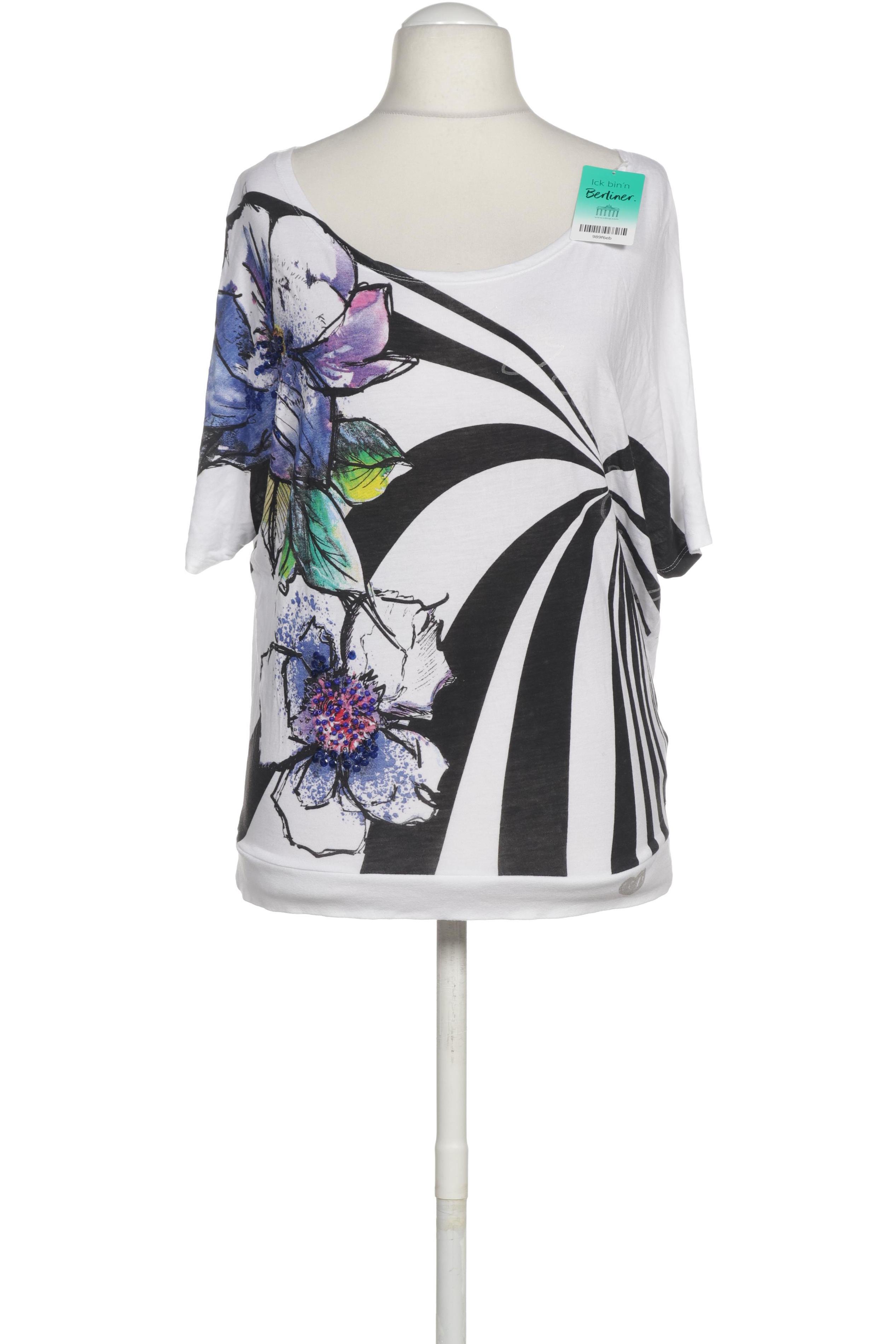 

Desigual Damen T-Shirt, weiß, Gr.