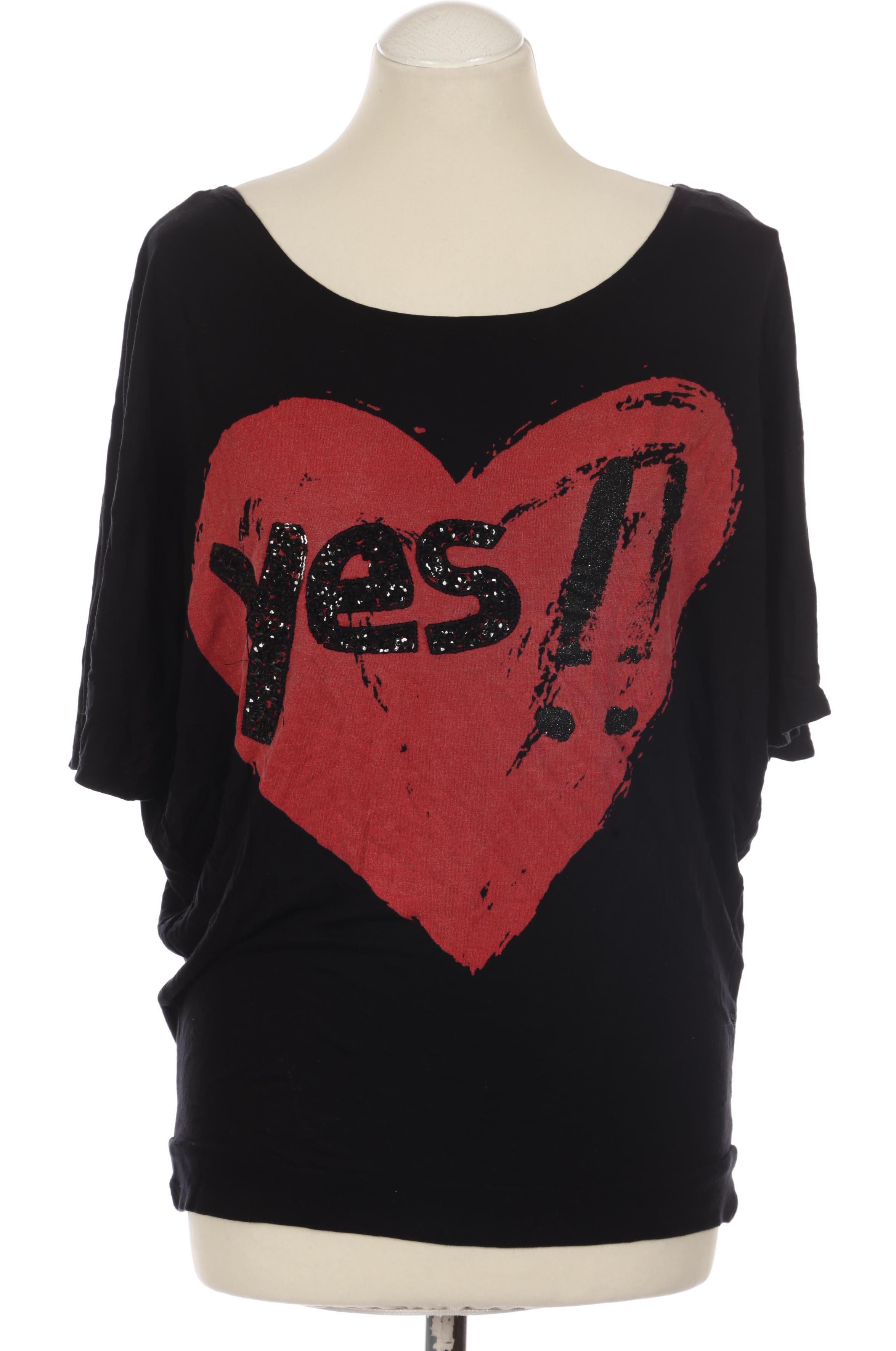 

Desigual Damen T-Shirt, schwarz, Gr.