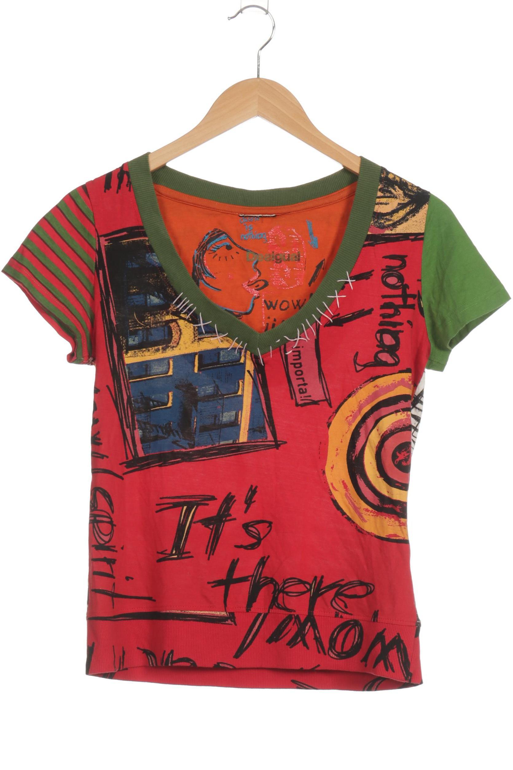 

Desigual Damen T-Shirt, rot, Gr.